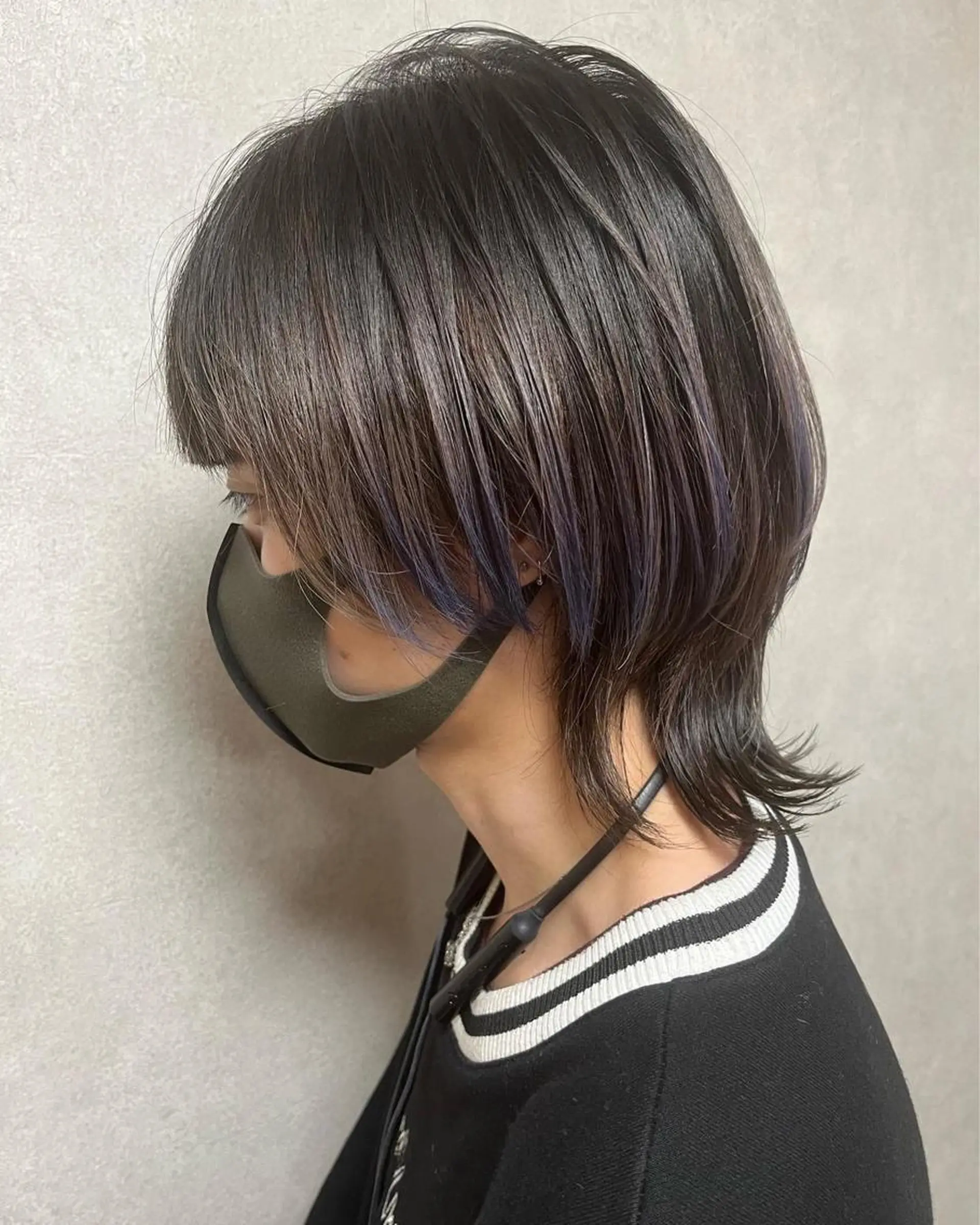 ミディアム カラー MIKOTO/マンツ ーマン/髪質改善🤎のヘアスタイル