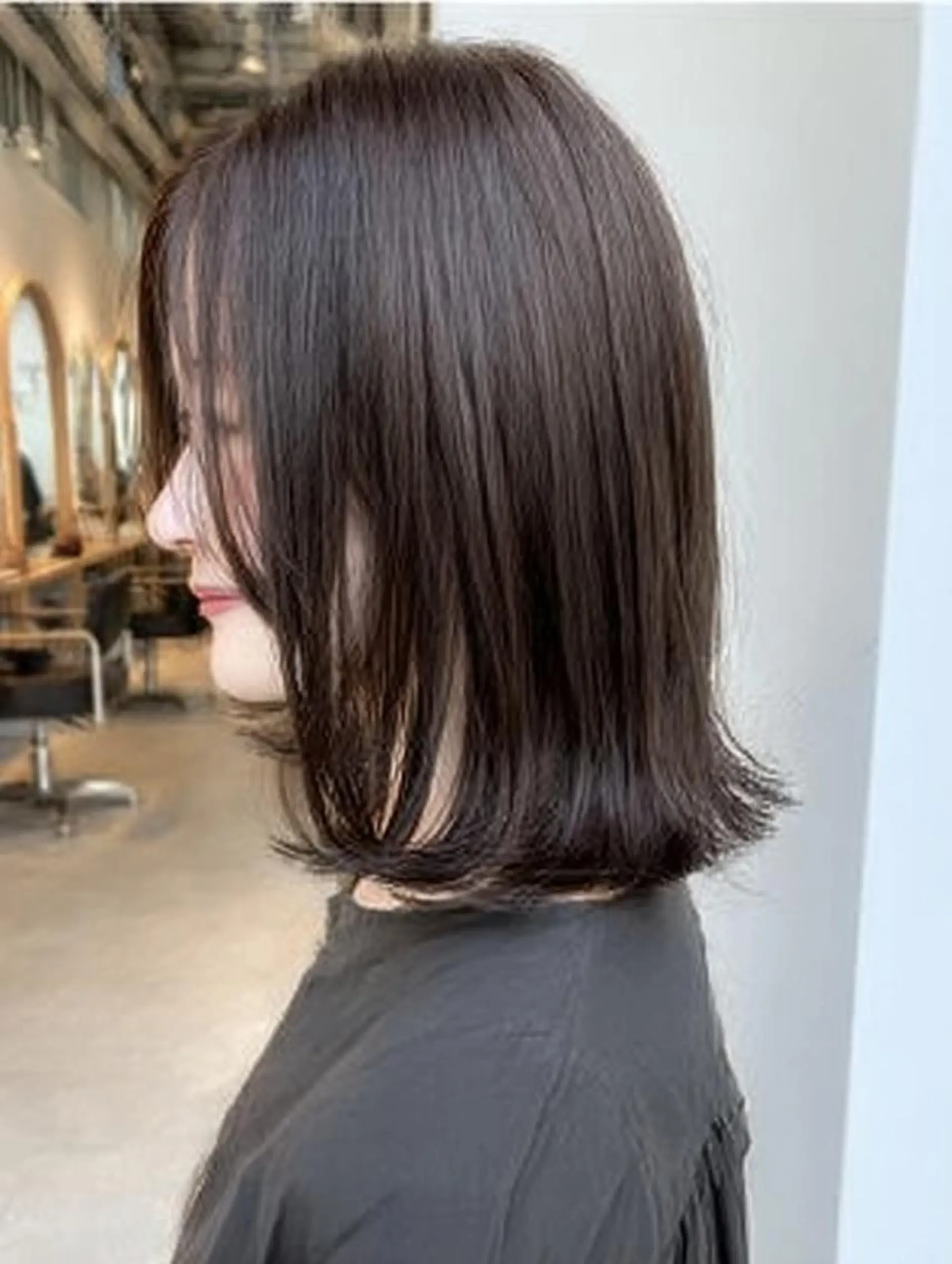 ショート ハッシュカット 髪質改善 レイヤーカット 縮毛矯正 トリートメント トリートメント 生艶髪＆レイヤー🔔 渋谷お薦めNo.1✨のヘアスタイル