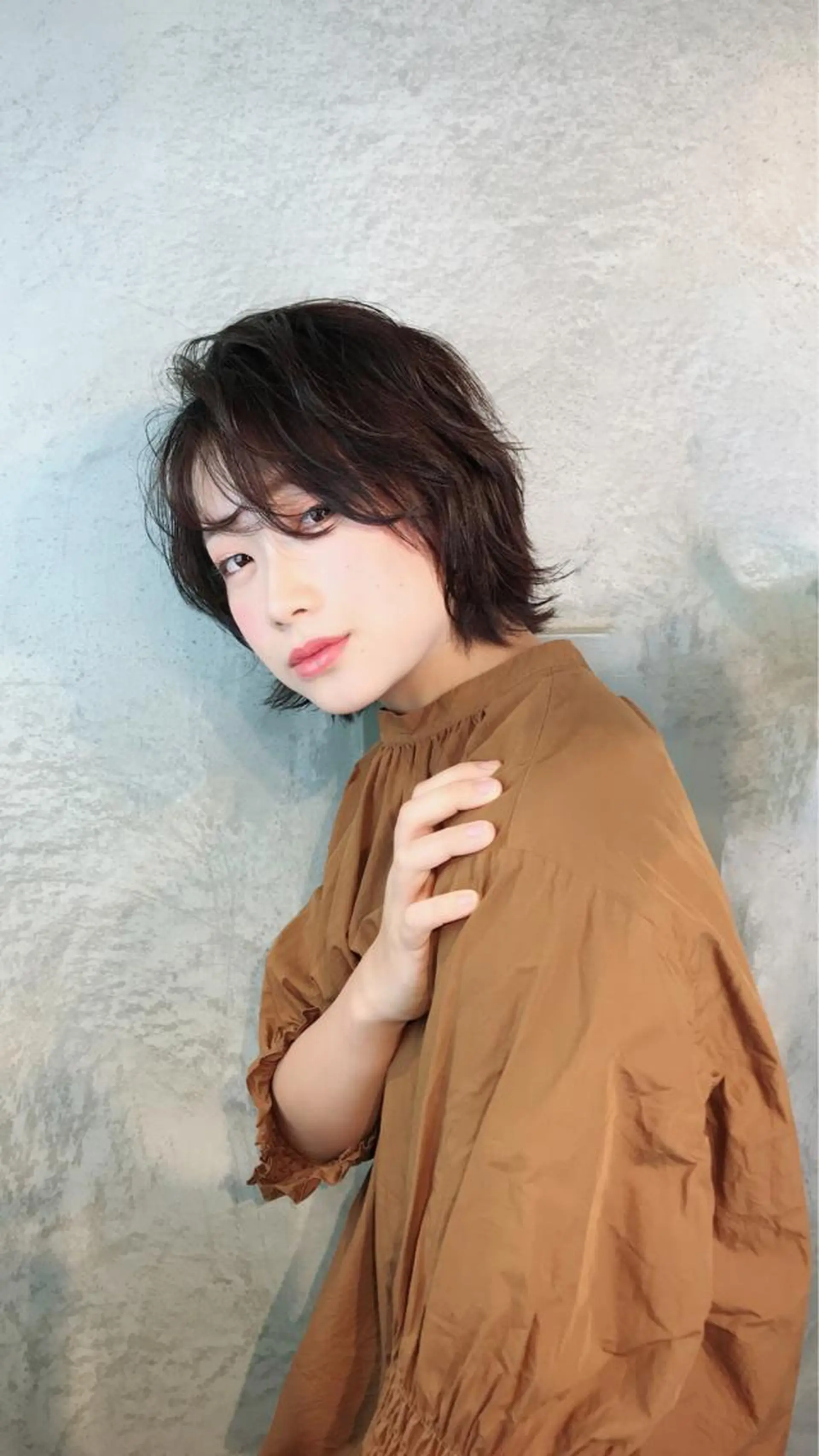 ショート ショートヘア ウルフカット ヤマダ ショウコのヘアスタイル