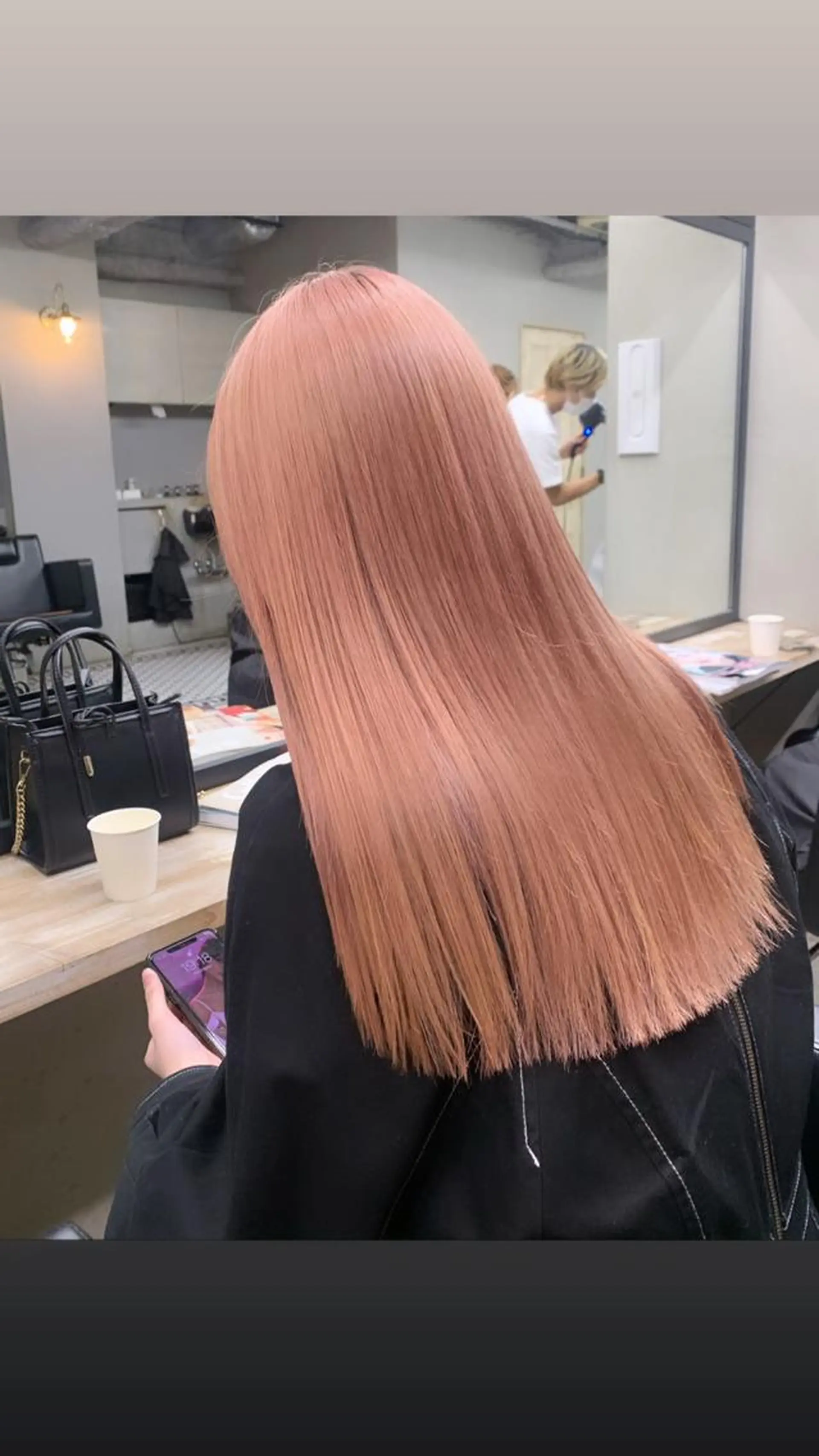 ロング カラー カット ヘアカラー トリートメント 赤みゼロ/透明感 カラー🌿KANTAのヘアスタイル