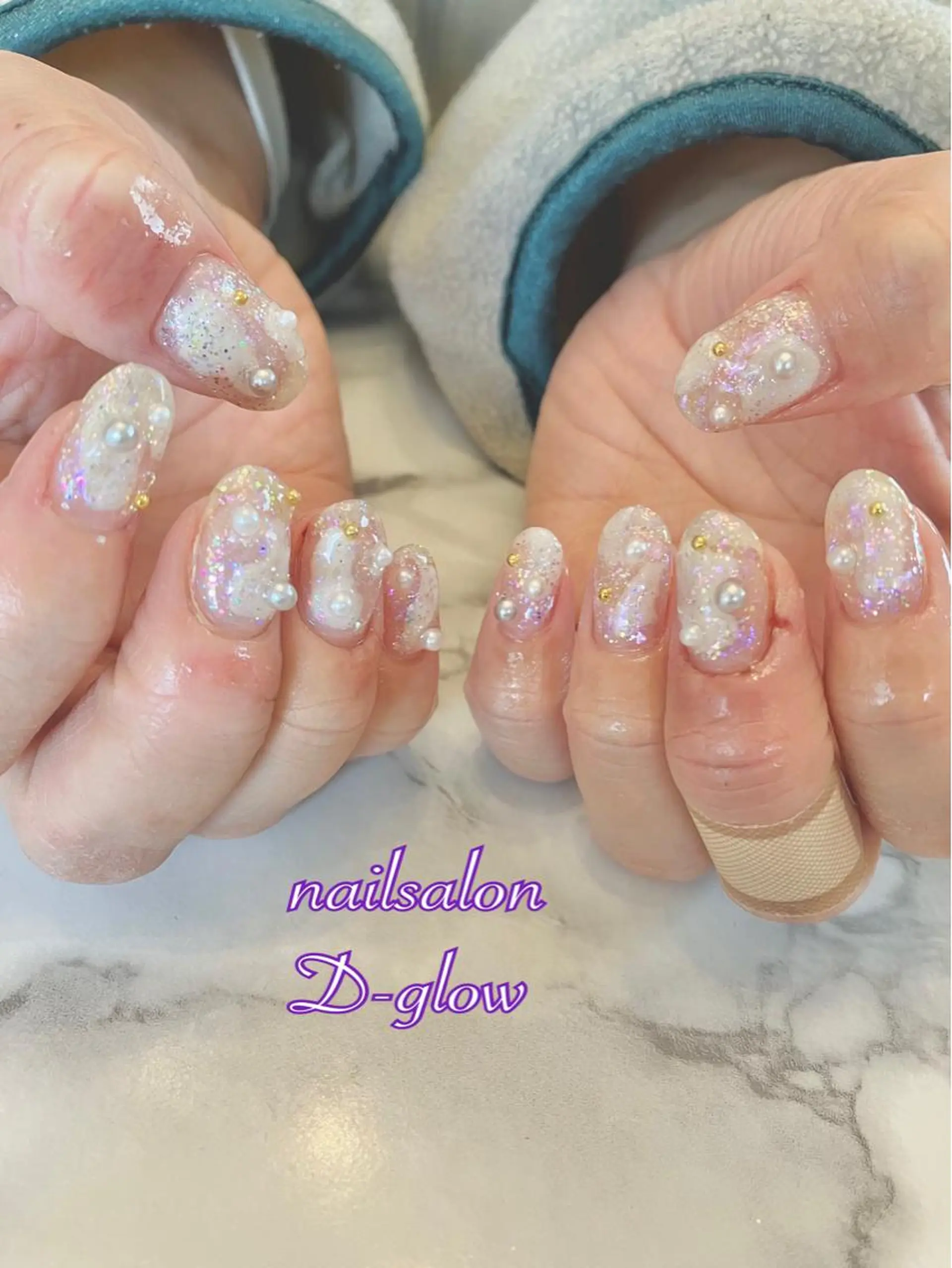 ネイル ハンドネイル ネイルサロン D-glowのネイルデザイン