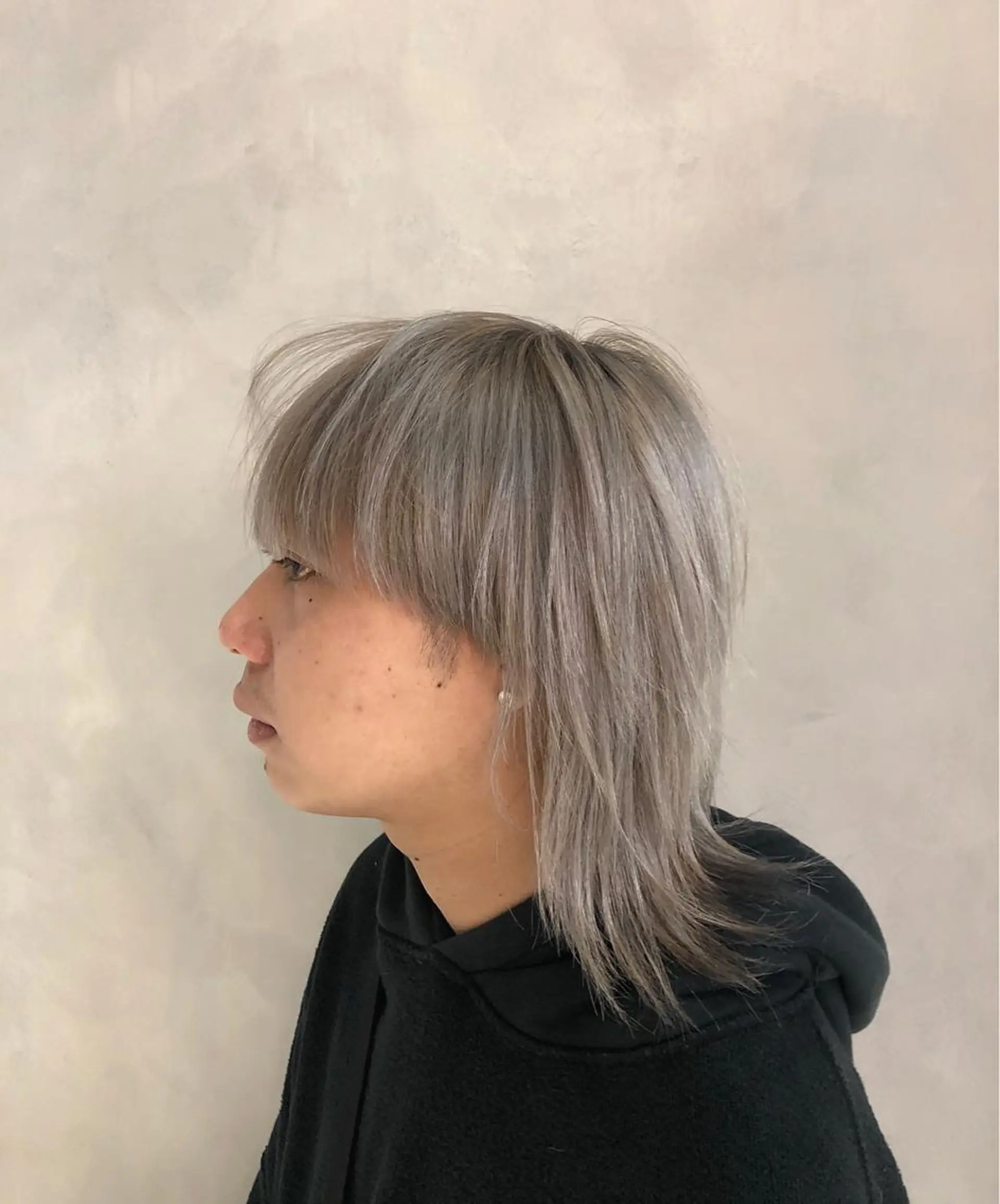 ミディアム カット ヘアカラー トリートメント 🌸ハイトーン 新田　廉 🌸のヘアスタイル