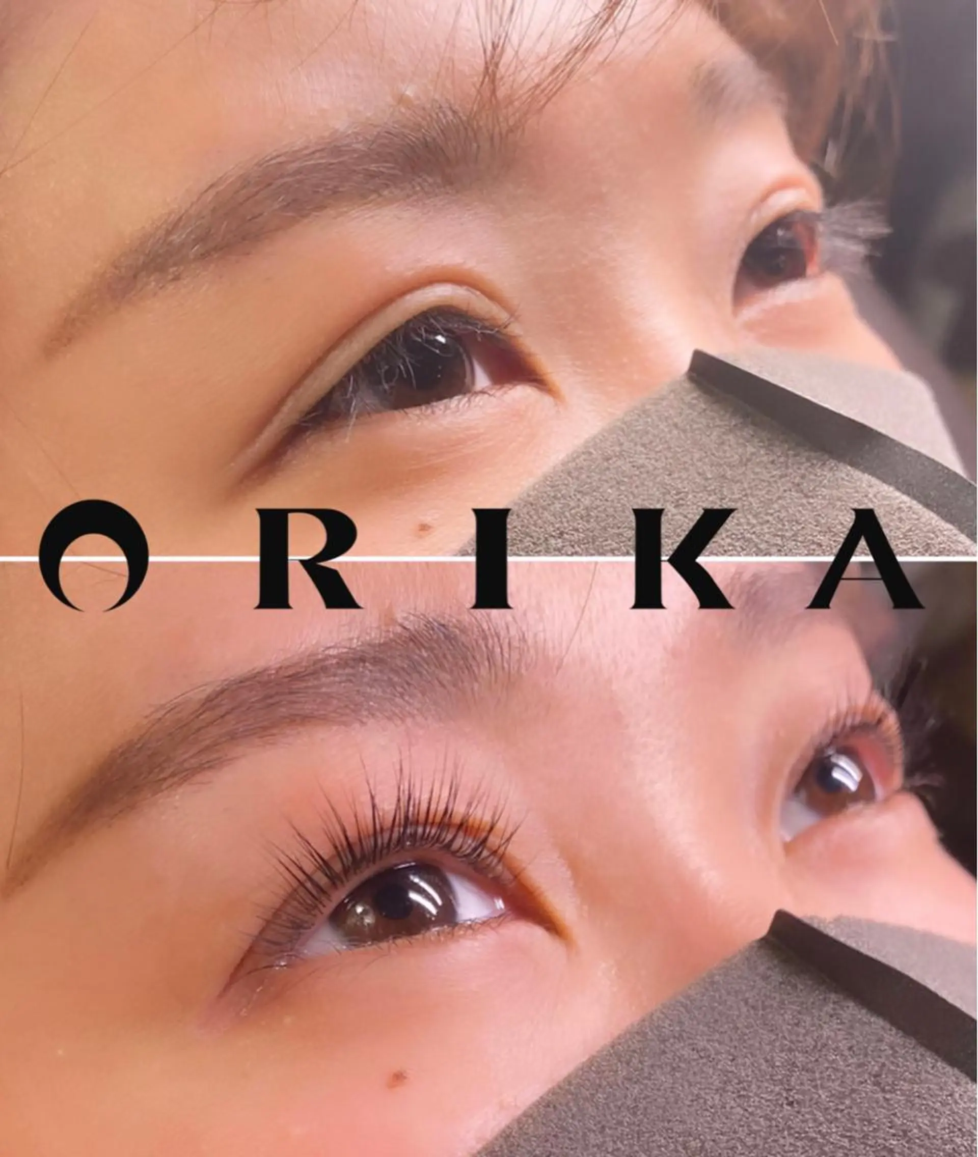 マツエク・マツパ パリジェンヌラッシュリフト 一重×まつ毛パーマ ORIKA 美容室のヘアスタイル