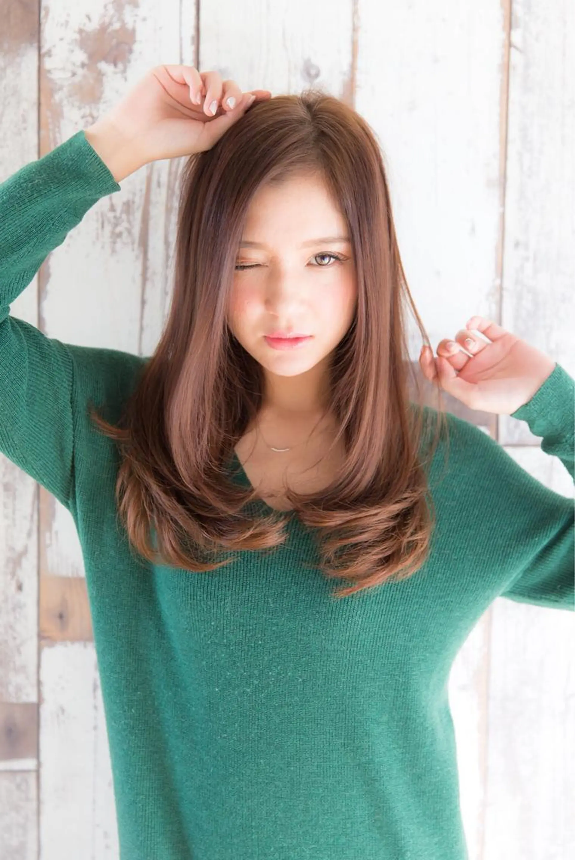 ロング 髪質改善×矯正🫧 韓国ヘアasamiのヘアスタイル