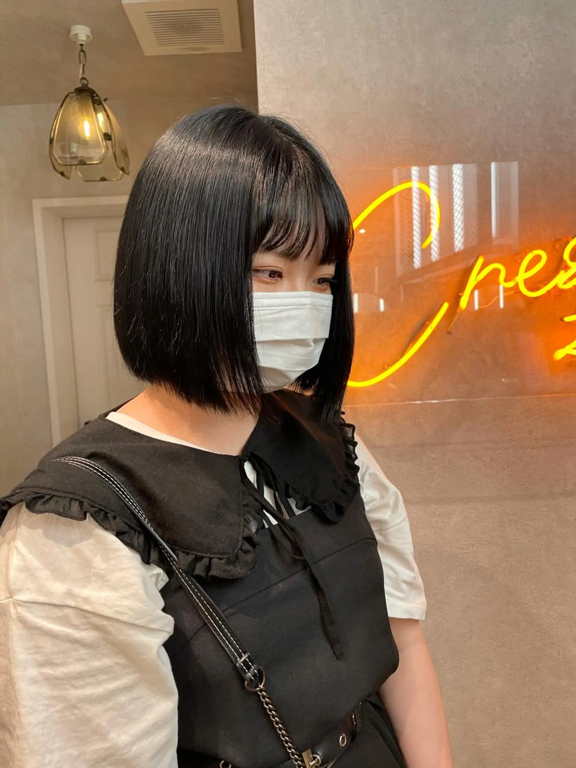 ショート カラー ヘアカラー ナチュラル透明感🌱 小山美樹子のヘアスタイル