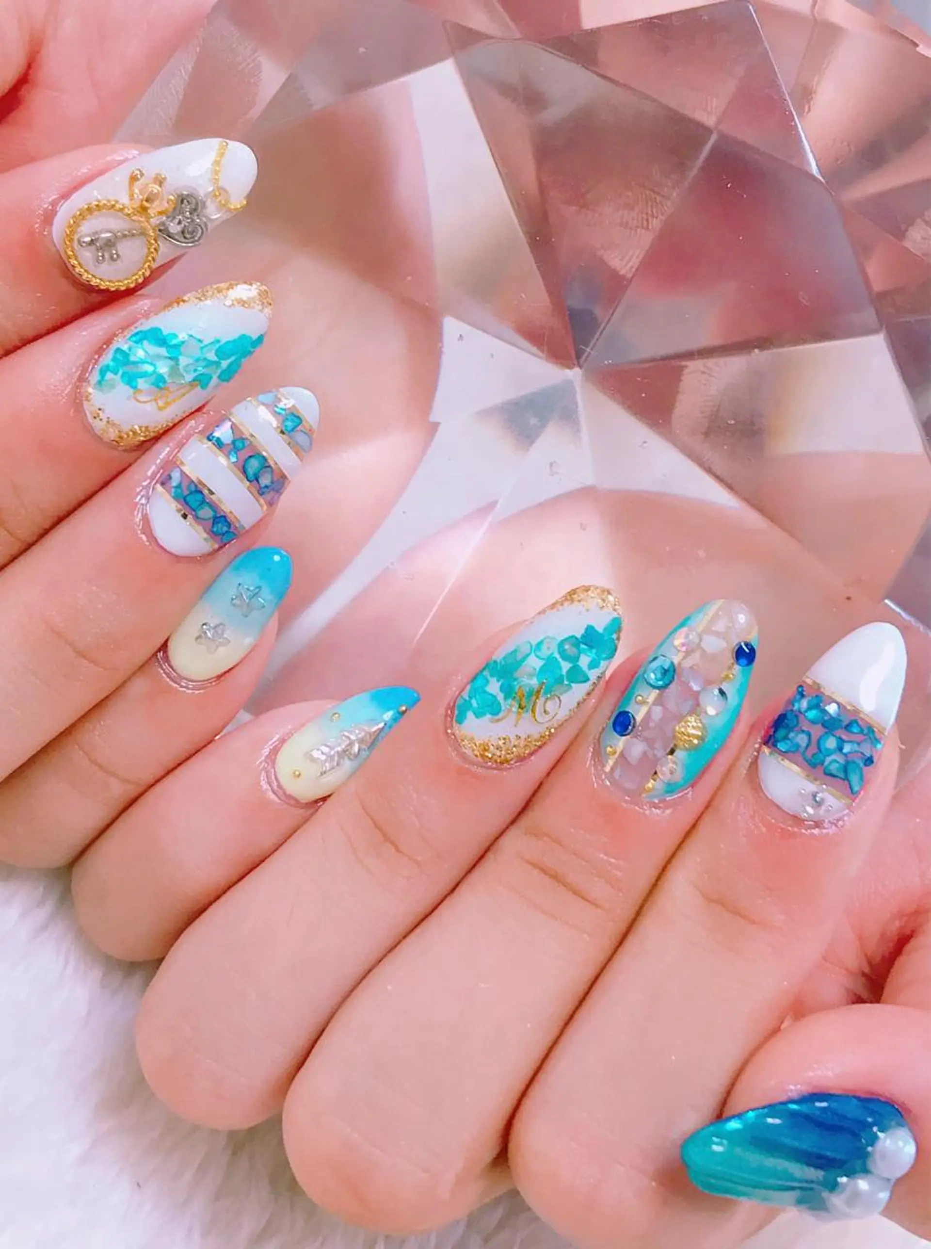 ネイル 🩵池袋heart nail🩵のネイルデザイン