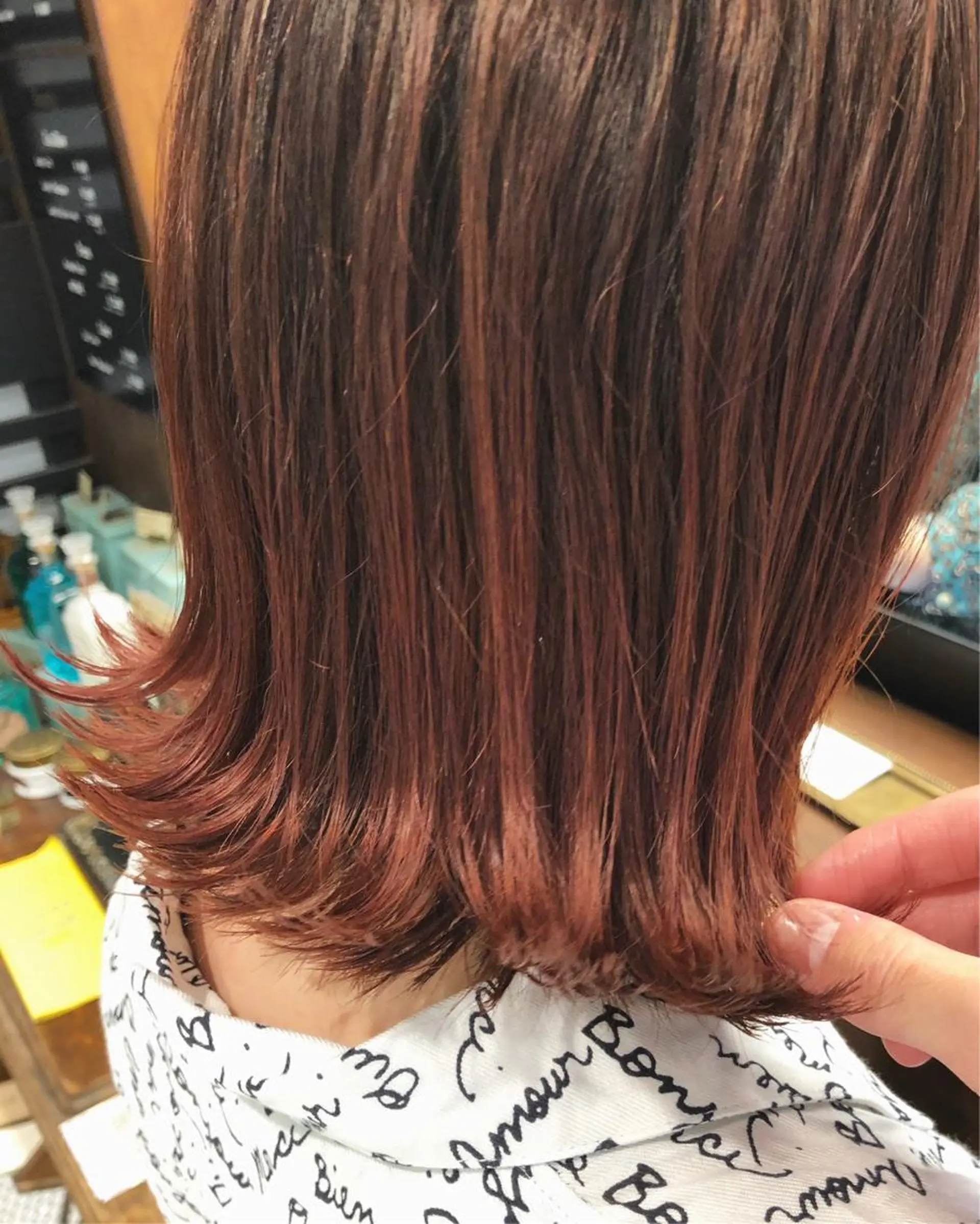 ショート カラー カット無料/髪質改善 髪質根本改善/艶髪のヘアスタイル