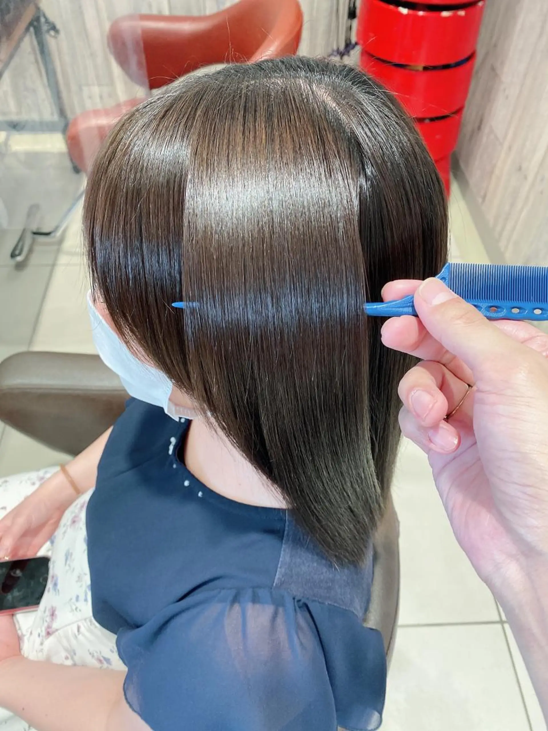ロング 角田 雅行のヘアスタイル