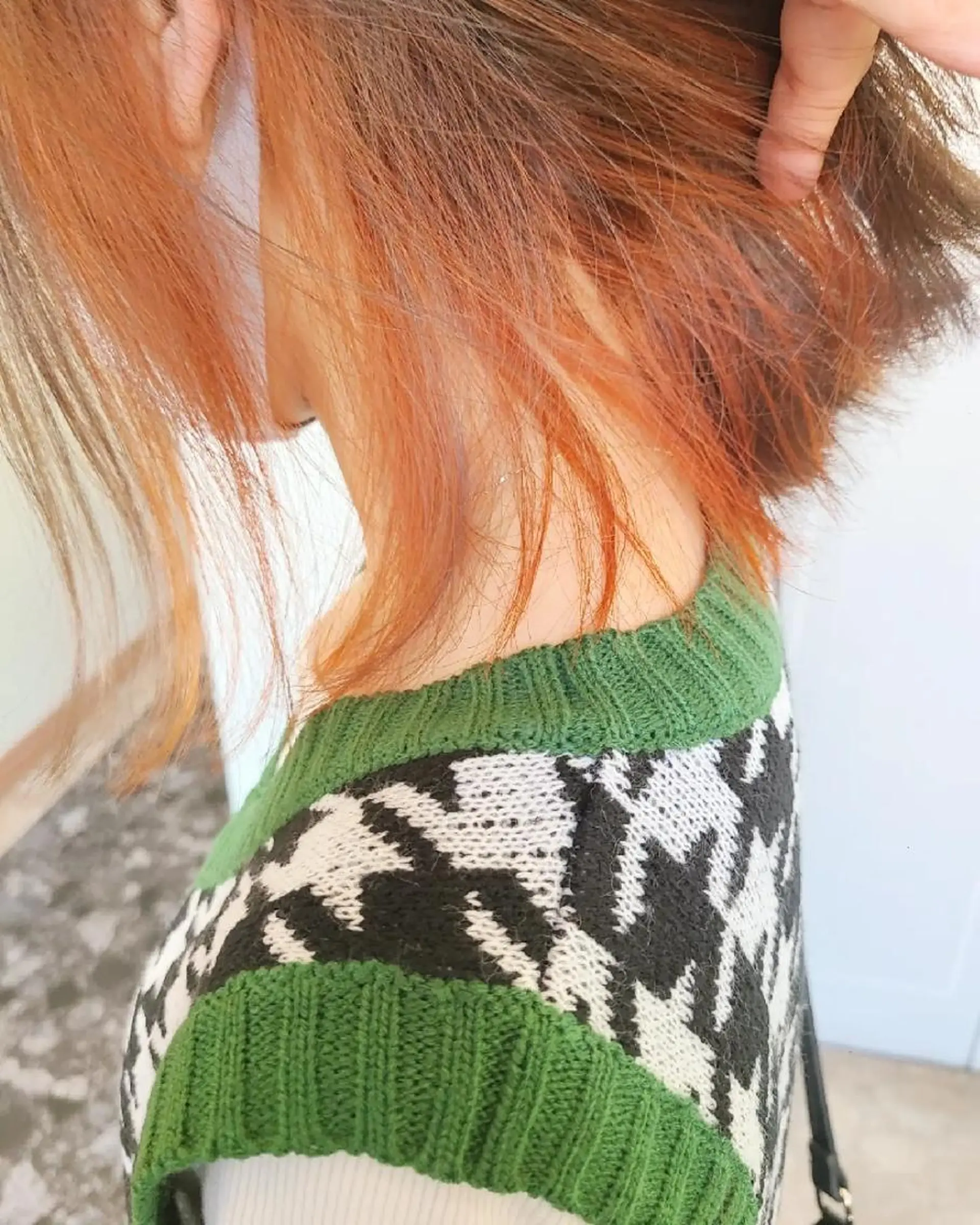 ミディアム カラー オレンジ 【ネウィ天王寺 】seiyaのヘアスタイル