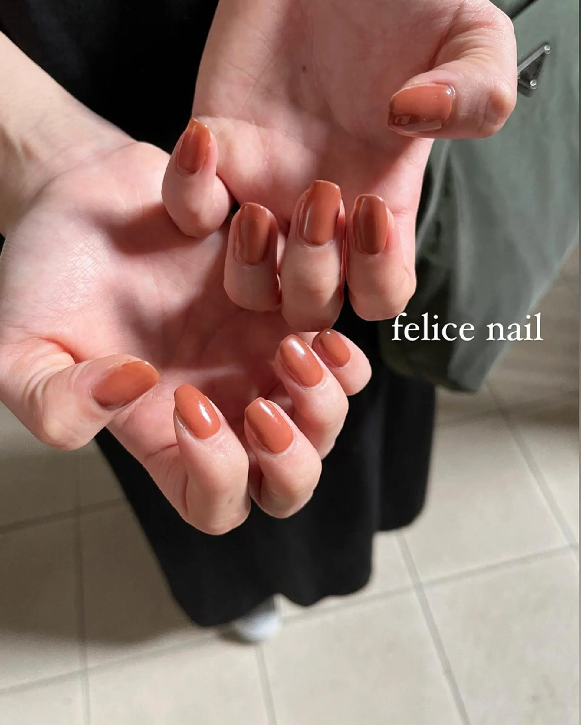 ネイル ワンカラーネイル felice nailのネイルデザイン