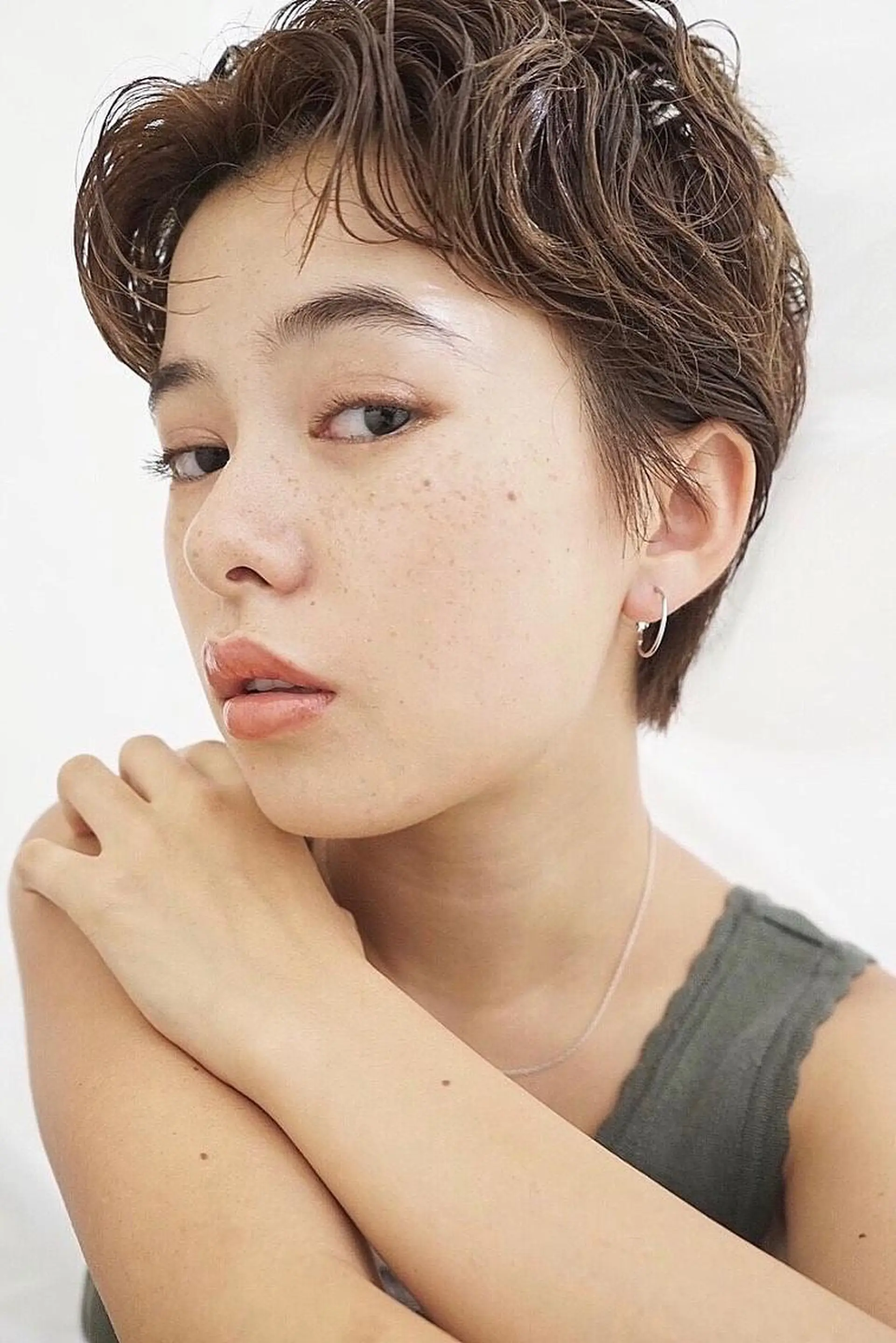 ショート カラー レイヤーカット✂️ 横浜No1♡下鳥翔子のヘアスタイル