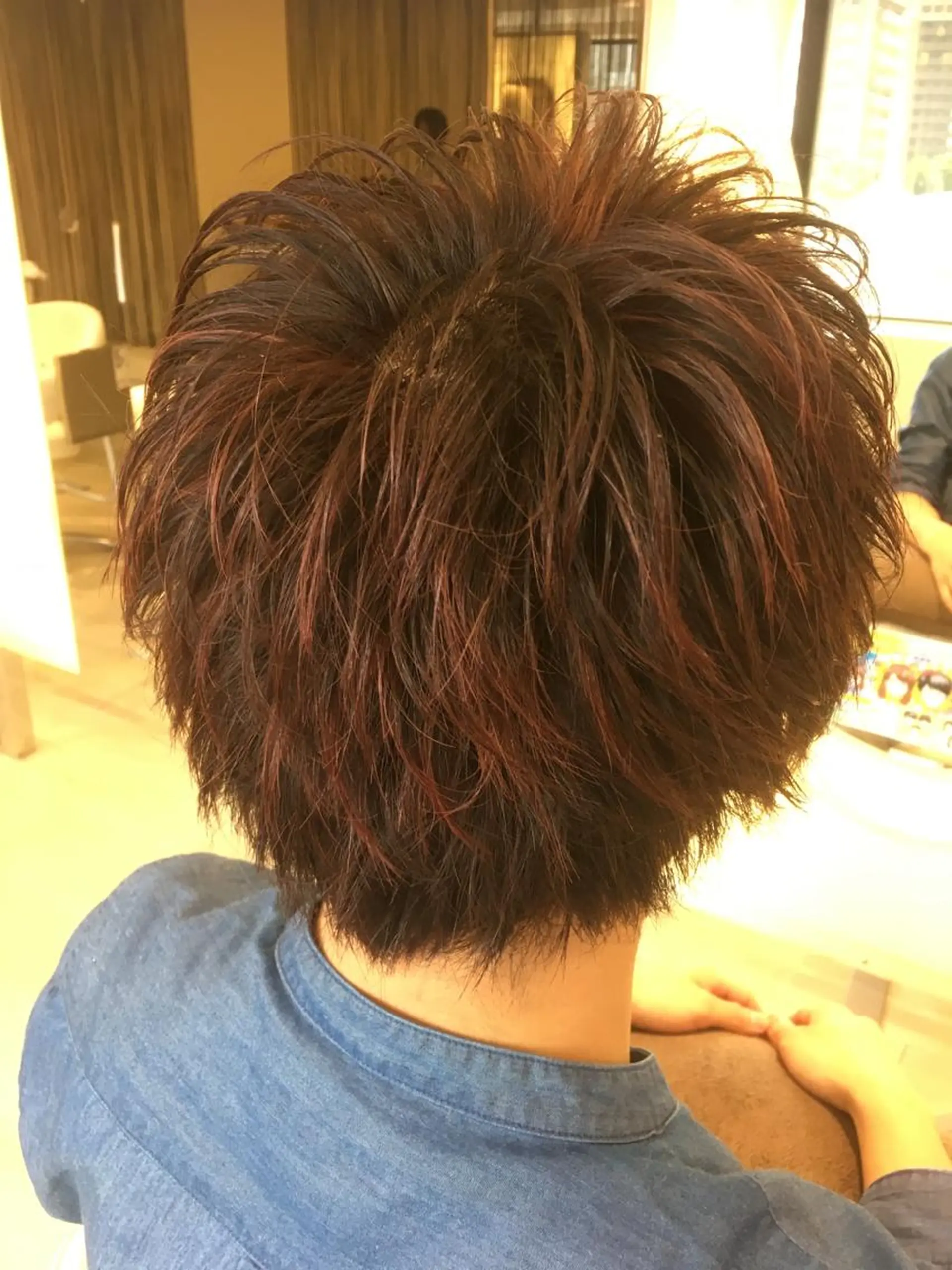 ショート カラー メンズ メンズカット 三村洸斗のヘアスタイル