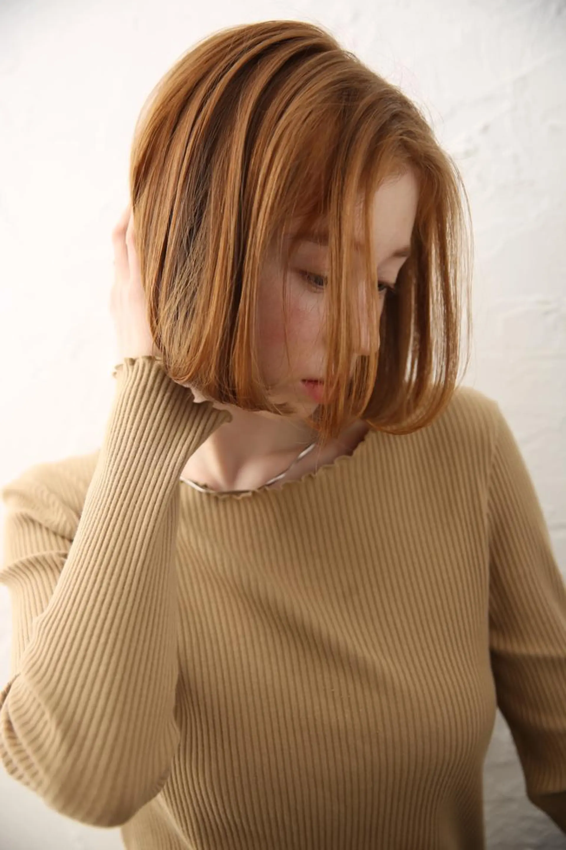 ミディアム カラー 代表　土屋ヒロユキ ショートカットのヘアスタイル