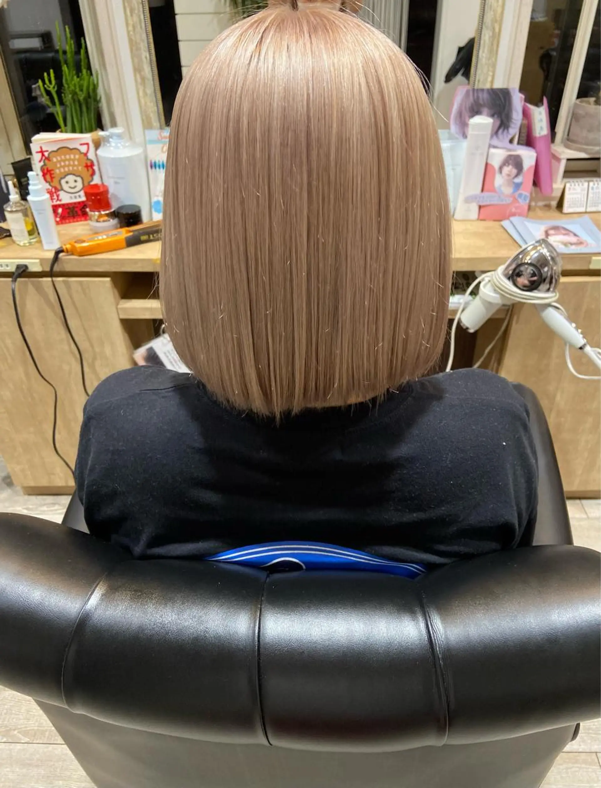 ショート カラー 🪼高評価🪼 💎柴崎の藤咲💎のヘアスタイル