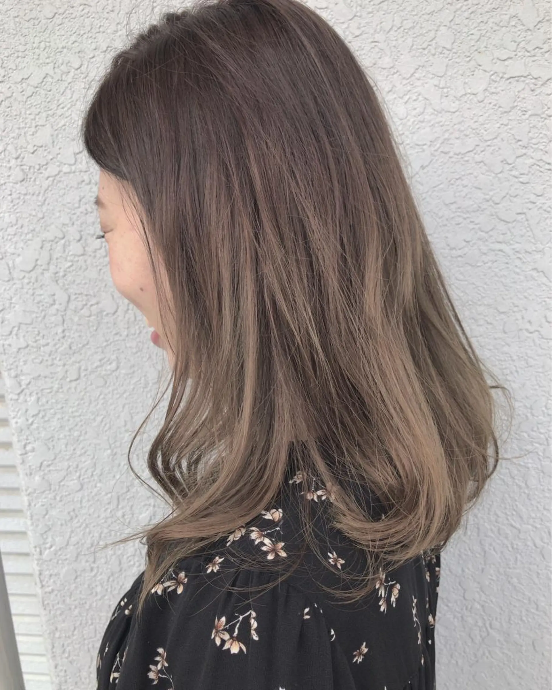 ミディアム カラー レイヤーカット匠 イソザキノリユキのヘアスタイル