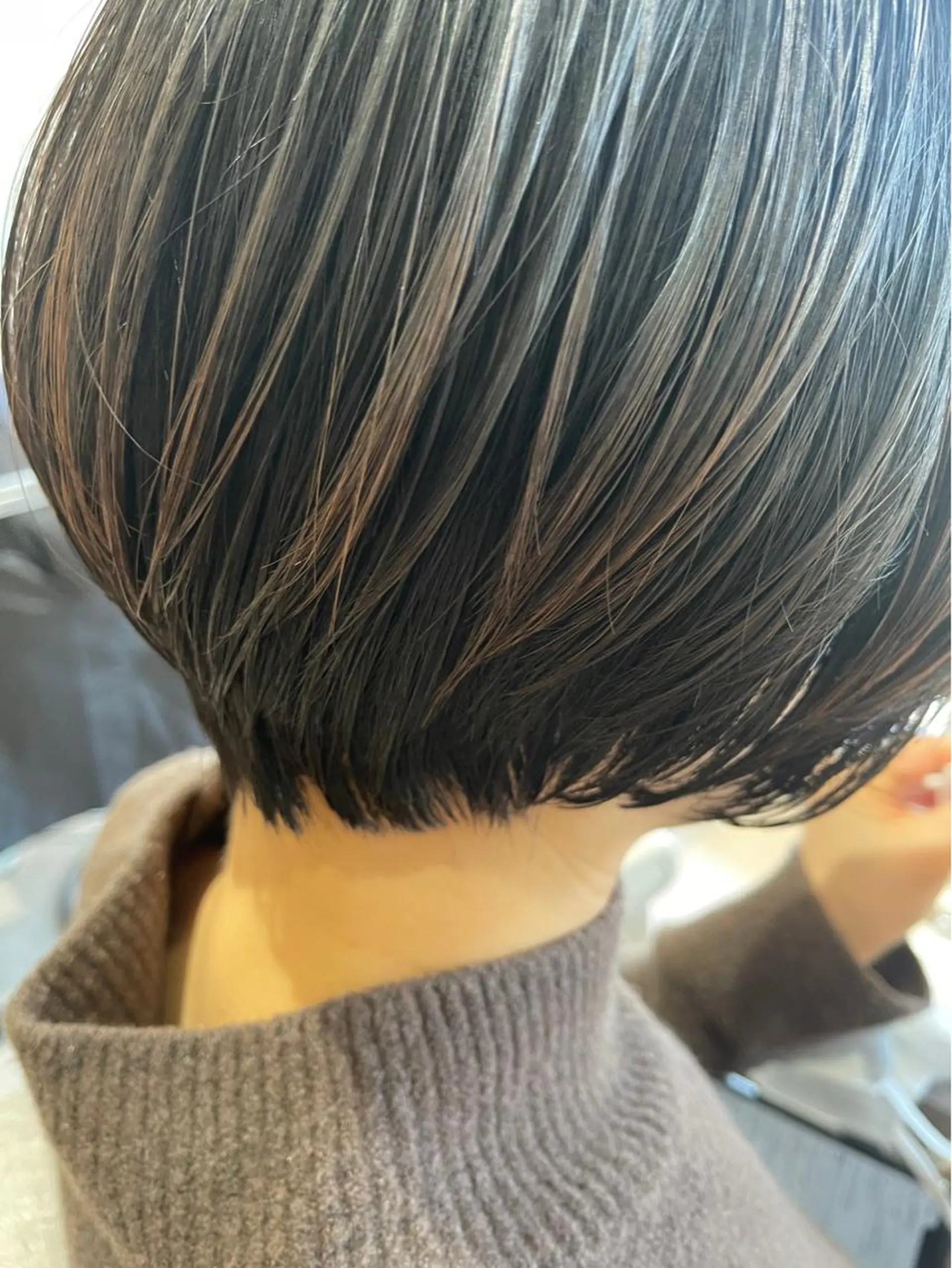 ショート カラー 透明感/レイヤー/ 姫カット Fukuのヘアスタイル