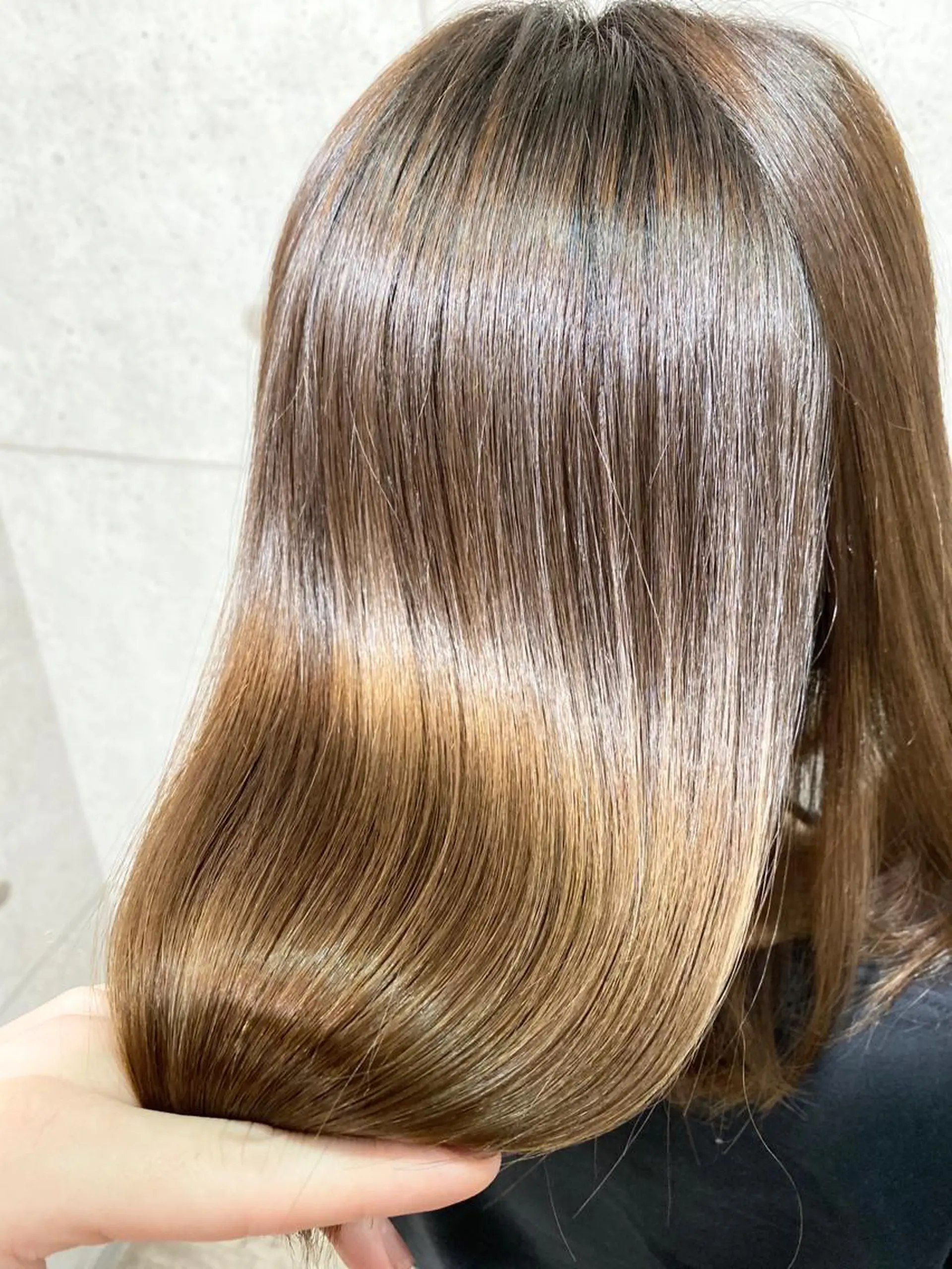 ミディアム カラー パーマ ヘアアレンジ 髪質改善 トリートメント 酸熱トリートメント 👑指名率No.1 👑坂口飛翔のヘアスタイル