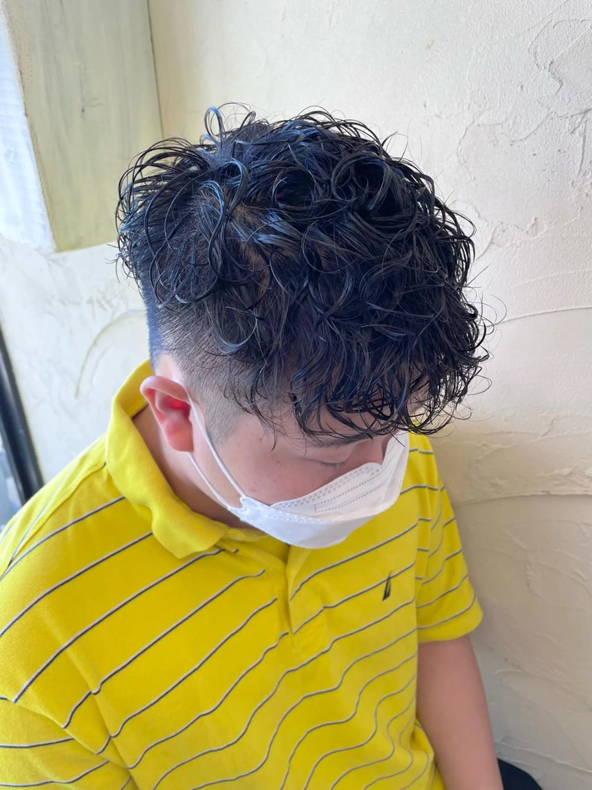 ショート パーマ メンズ メンズパーマ スパイラルパーマ カット パーマ メンズ特化/パーマ指 名No.1/百瀬太郎のヘアスタイル