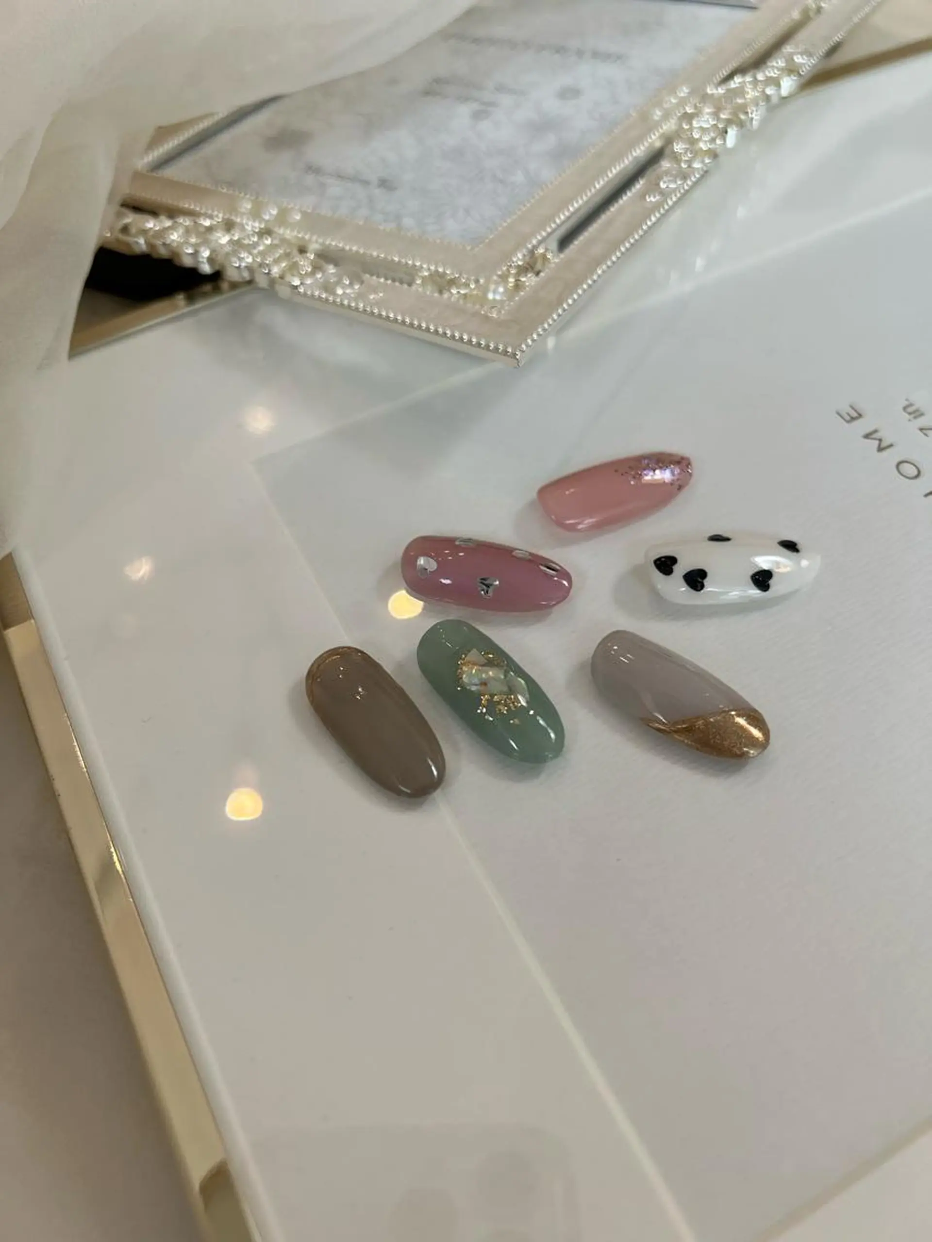 ネイル アートネイル nailsalon muguetのネイルデザイン