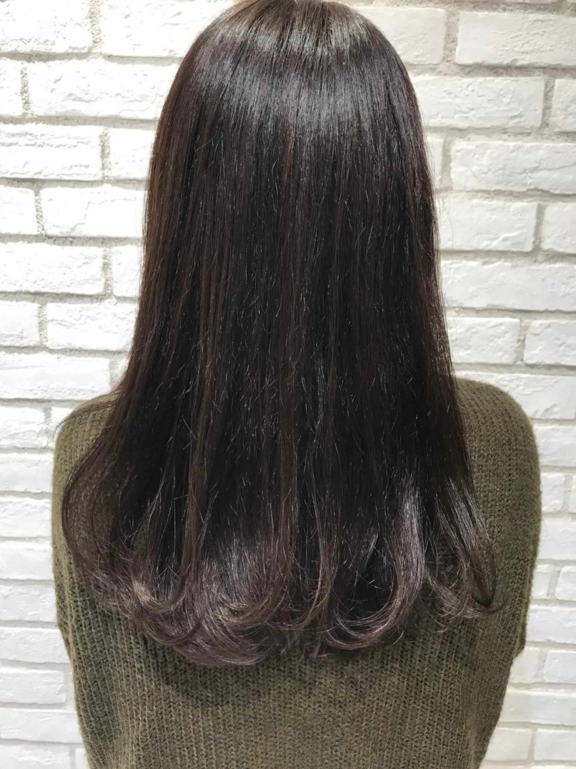 セミロング カラー ベージュカラー Ash 戸田公園店のヘアスタイル