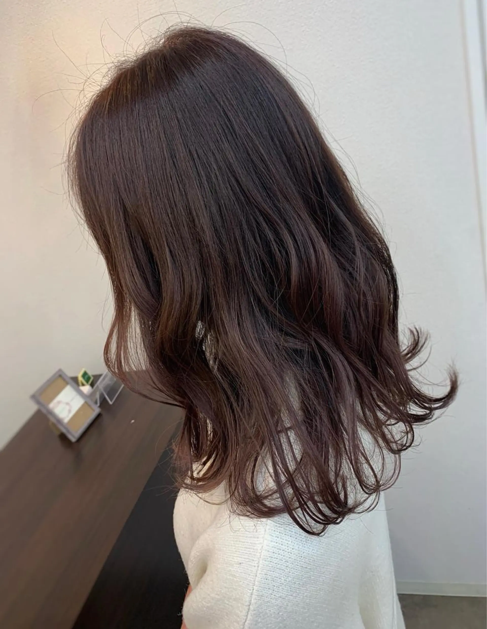 セミロング ✨艶カラー/韓国ヘア ✨momoriのヘアスタイル