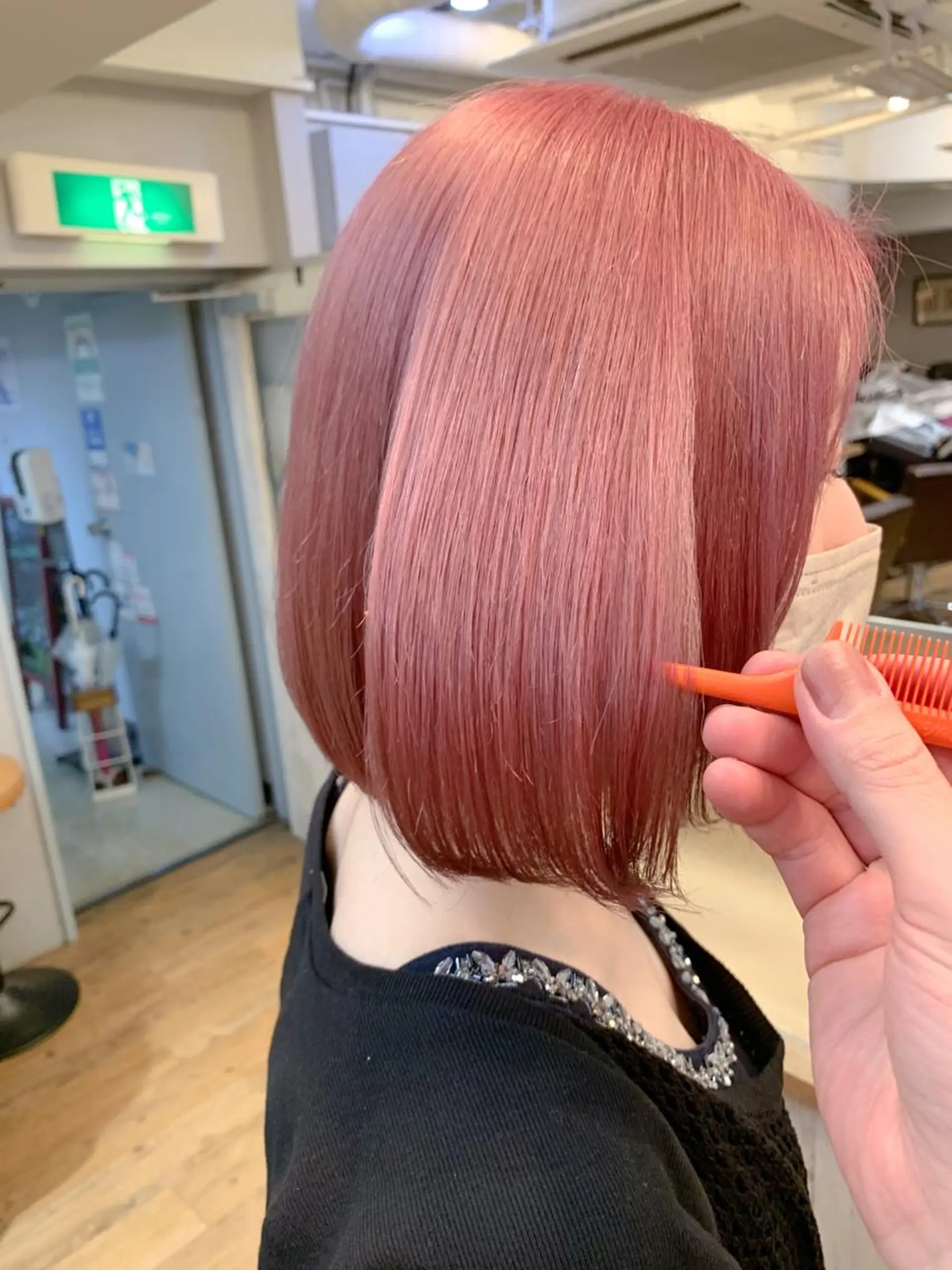 ショート カラー ピンクカラー ヘアカラー 🌈 DAIKI 🌈のヘアスタイル