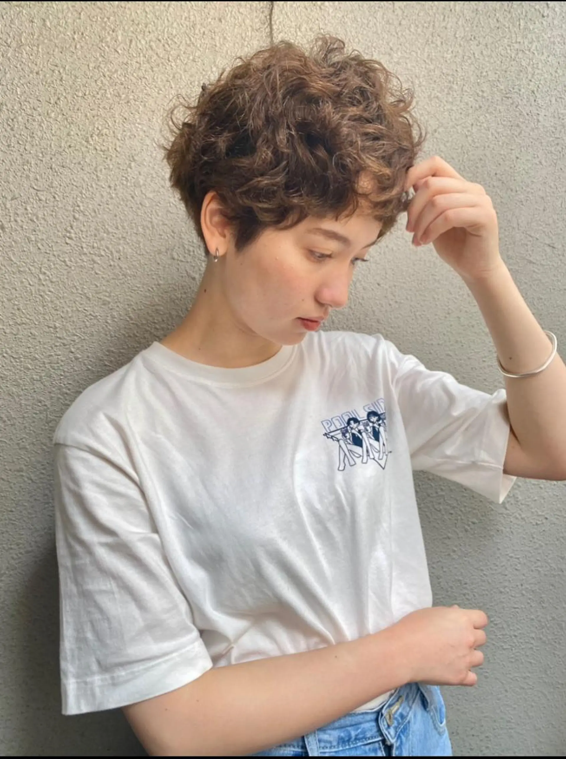 ショート パーマ パーマ特化 フシキサトシのヘアスタイル