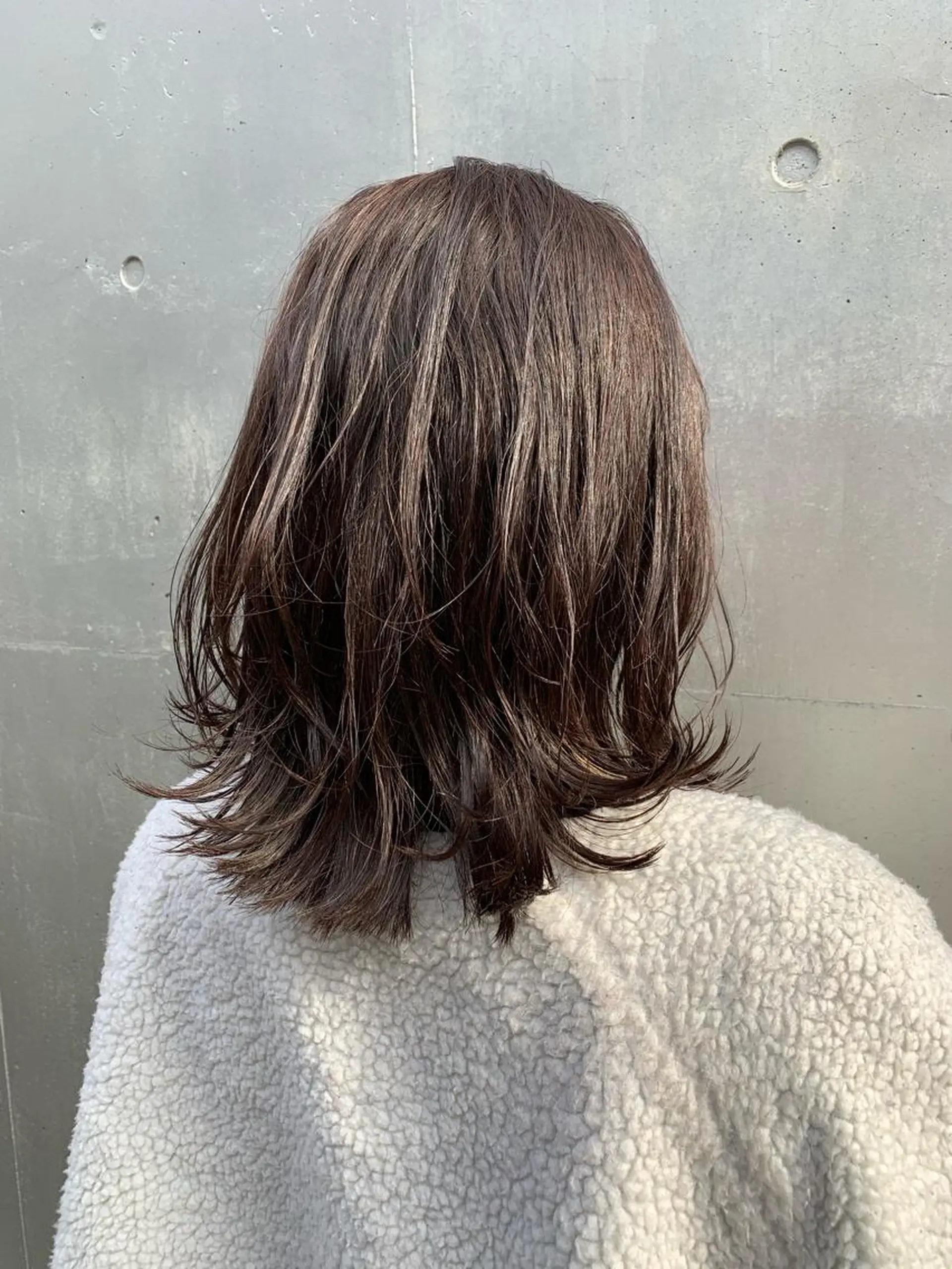 ミディアム カラー パーマ ミニボブ/ブリーチ 🌈MISATOのヘアスタイル