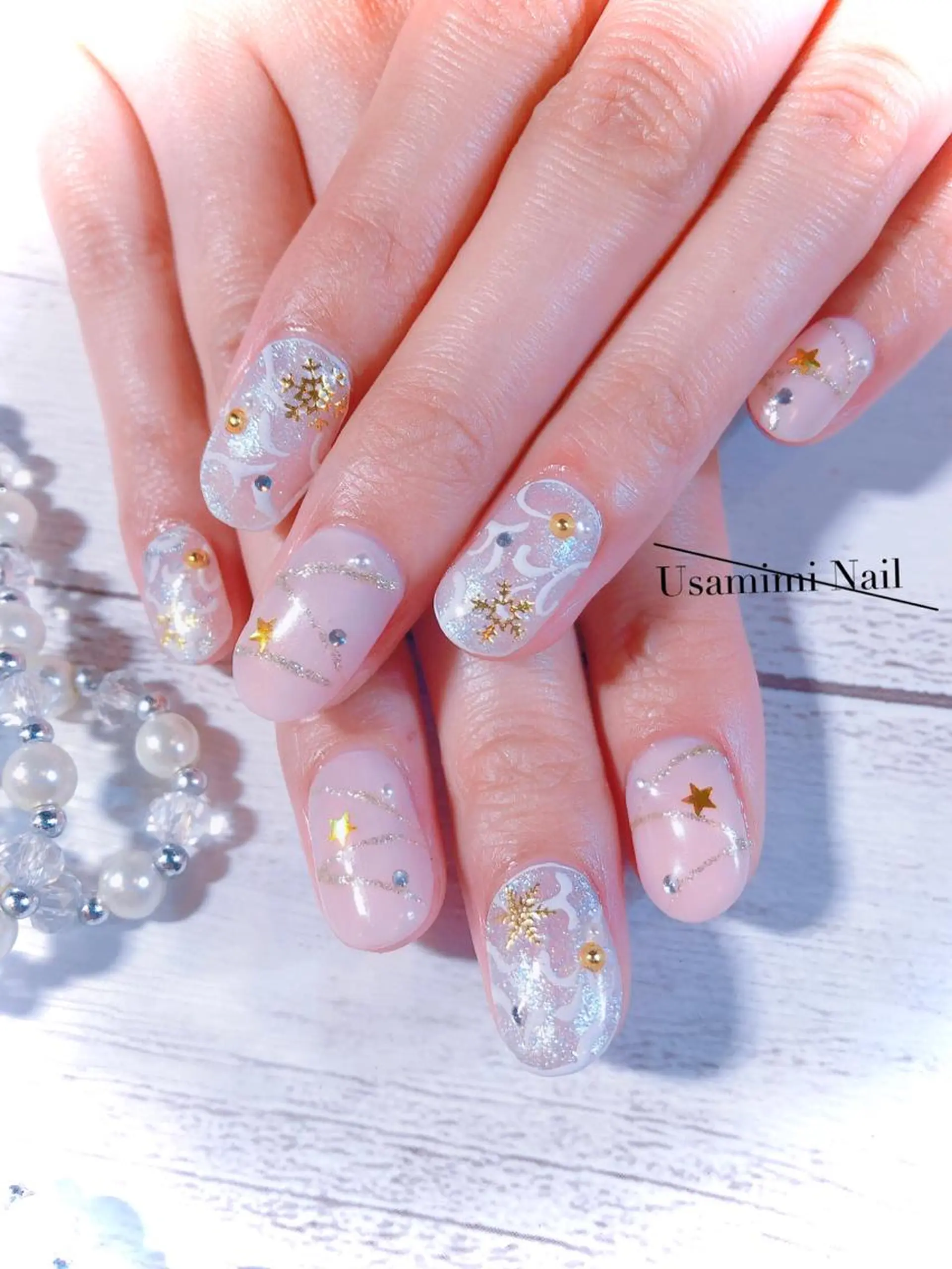 ネイル ハンドネイル USAMiMi 🐰💕のネイルデザイン