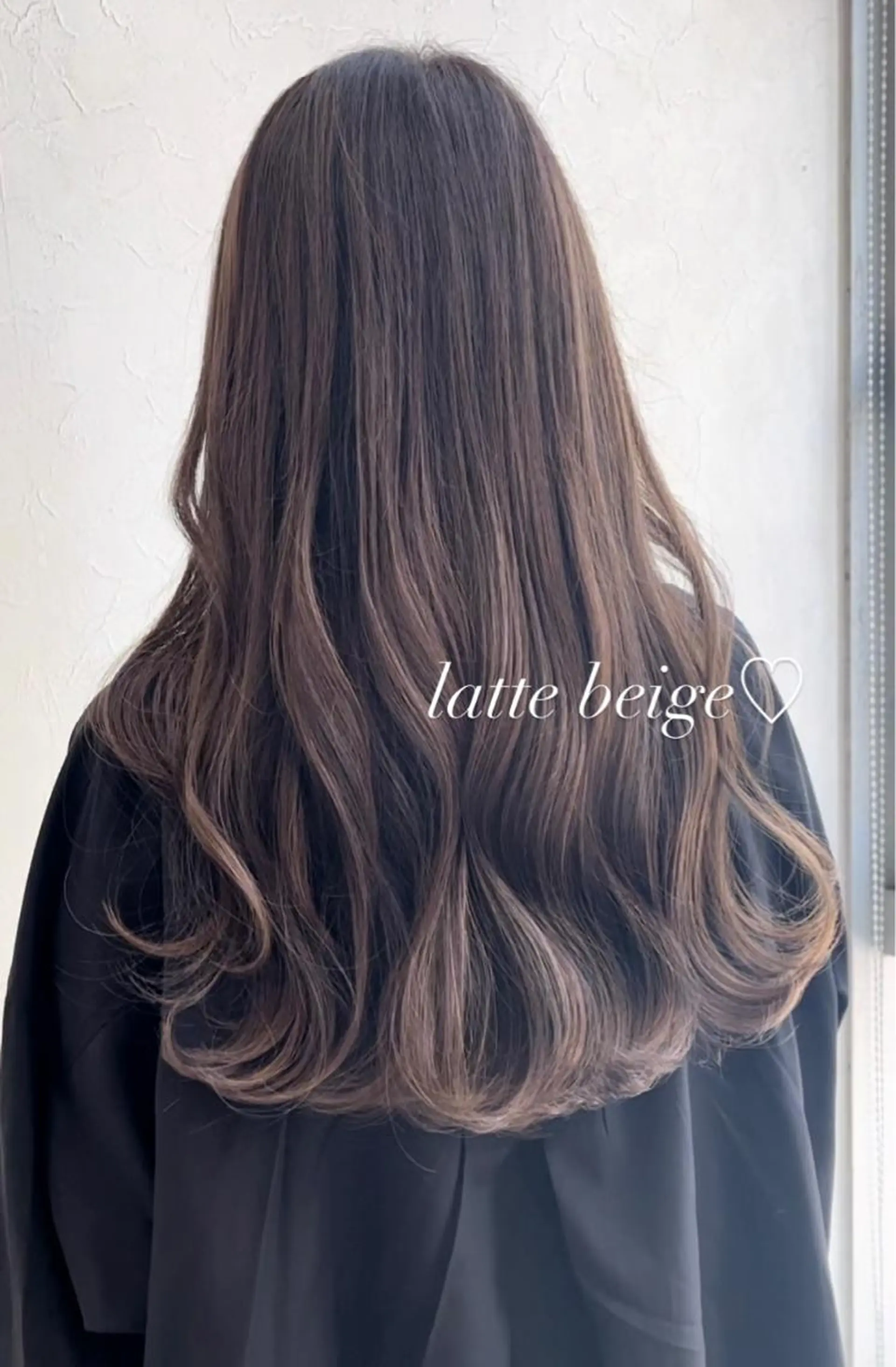 ロング カラー nakahara madokaのヘアスタイル