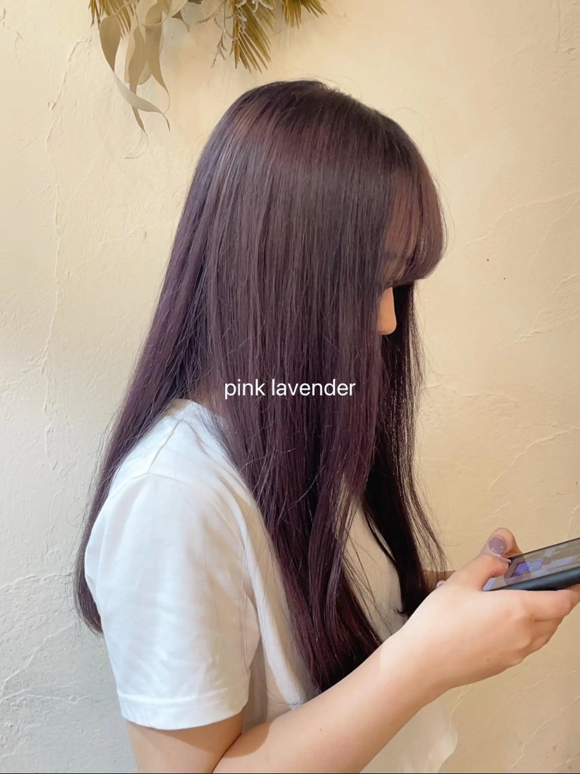 ロング カラー ヘアアレンジ ラベンダーカラー NOELA所属・加藤あいり/大人 可愛いモテカラー♡のヘアスタイル