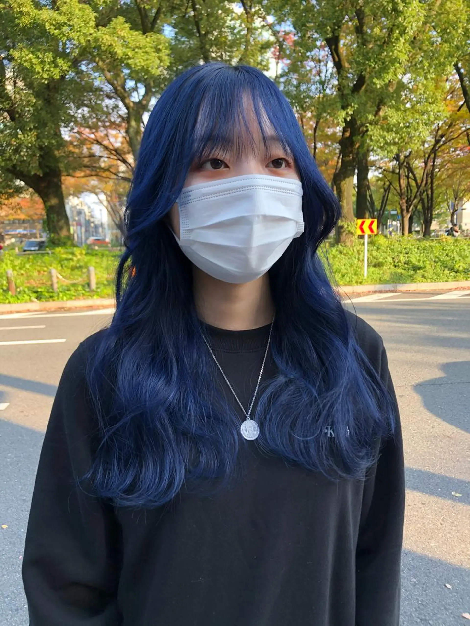 ロング カラー a rikaのヘアスタイル