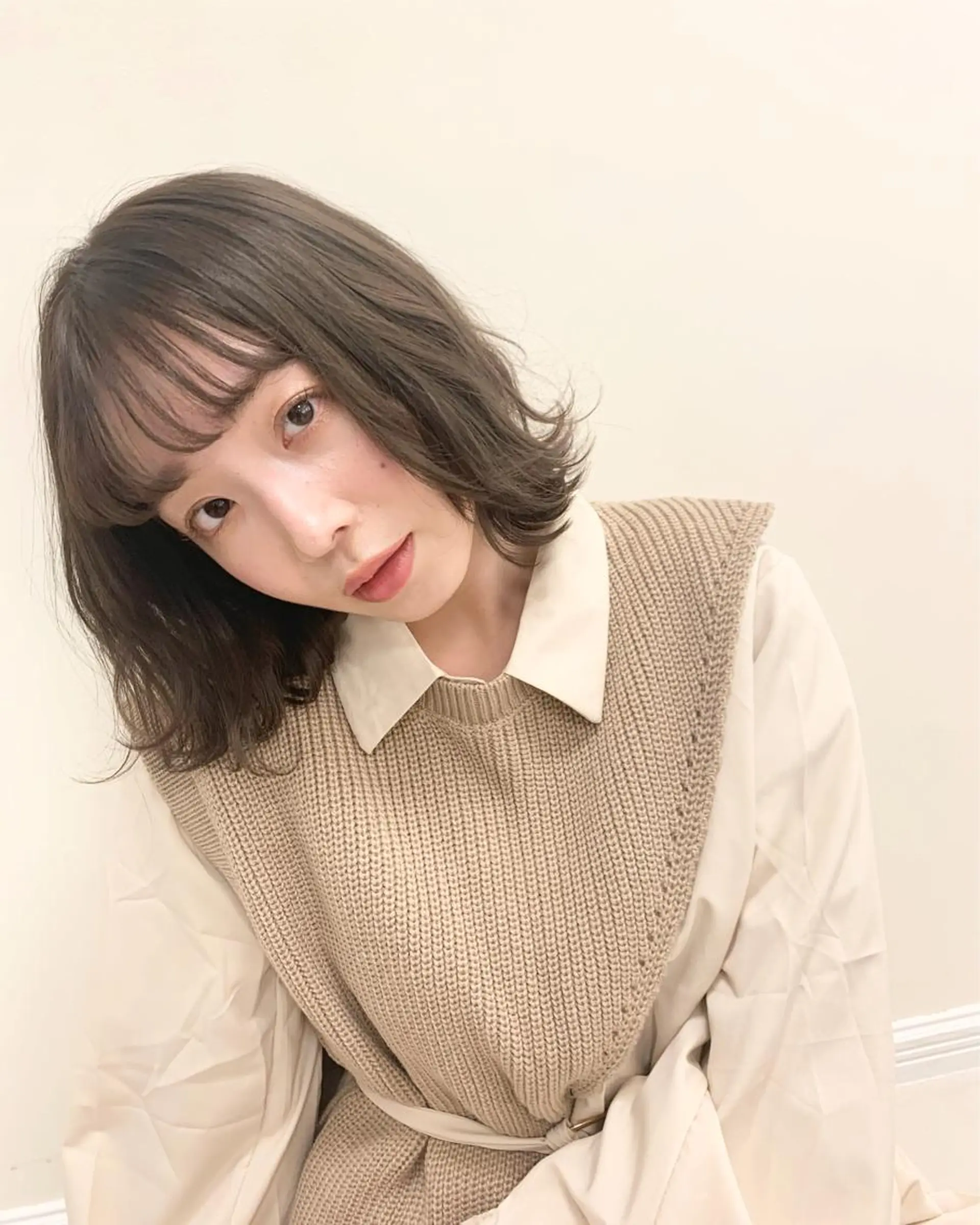 ミディアム 倉持美雪 ＊幸せの伝導師＊のヘアスタイル