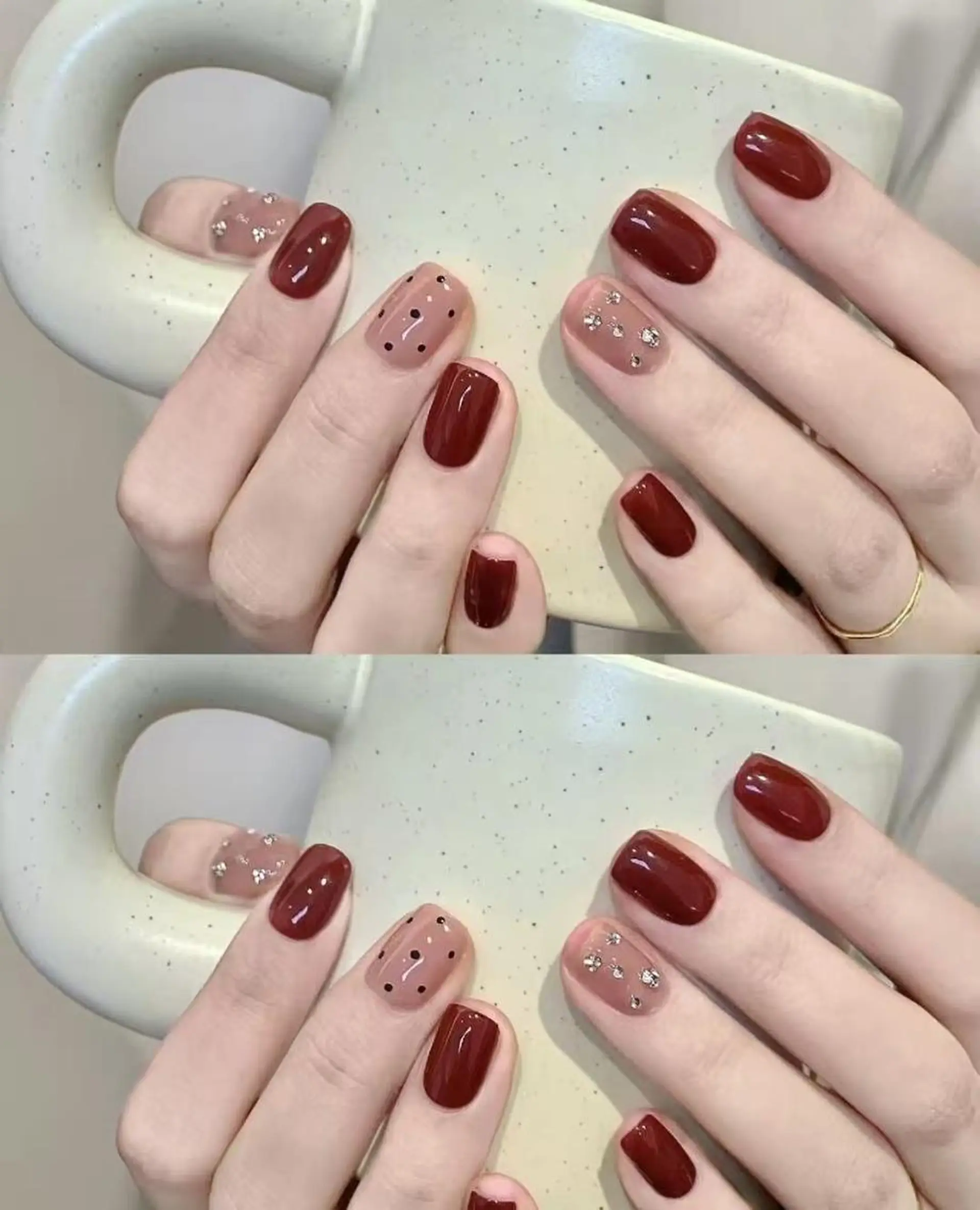 ネイル アートネイル ジェルネイル 韓国ネイル 持ち込み パラジェル Hana Bloom Nail 練習モデルのネイルデザイン