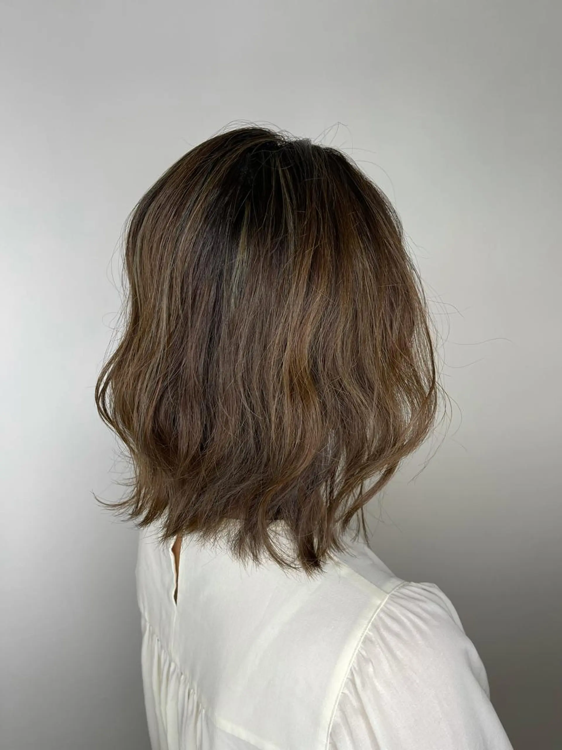 ミディアム カラー ヘアカラー 杉田 一浩のヘアスタイル