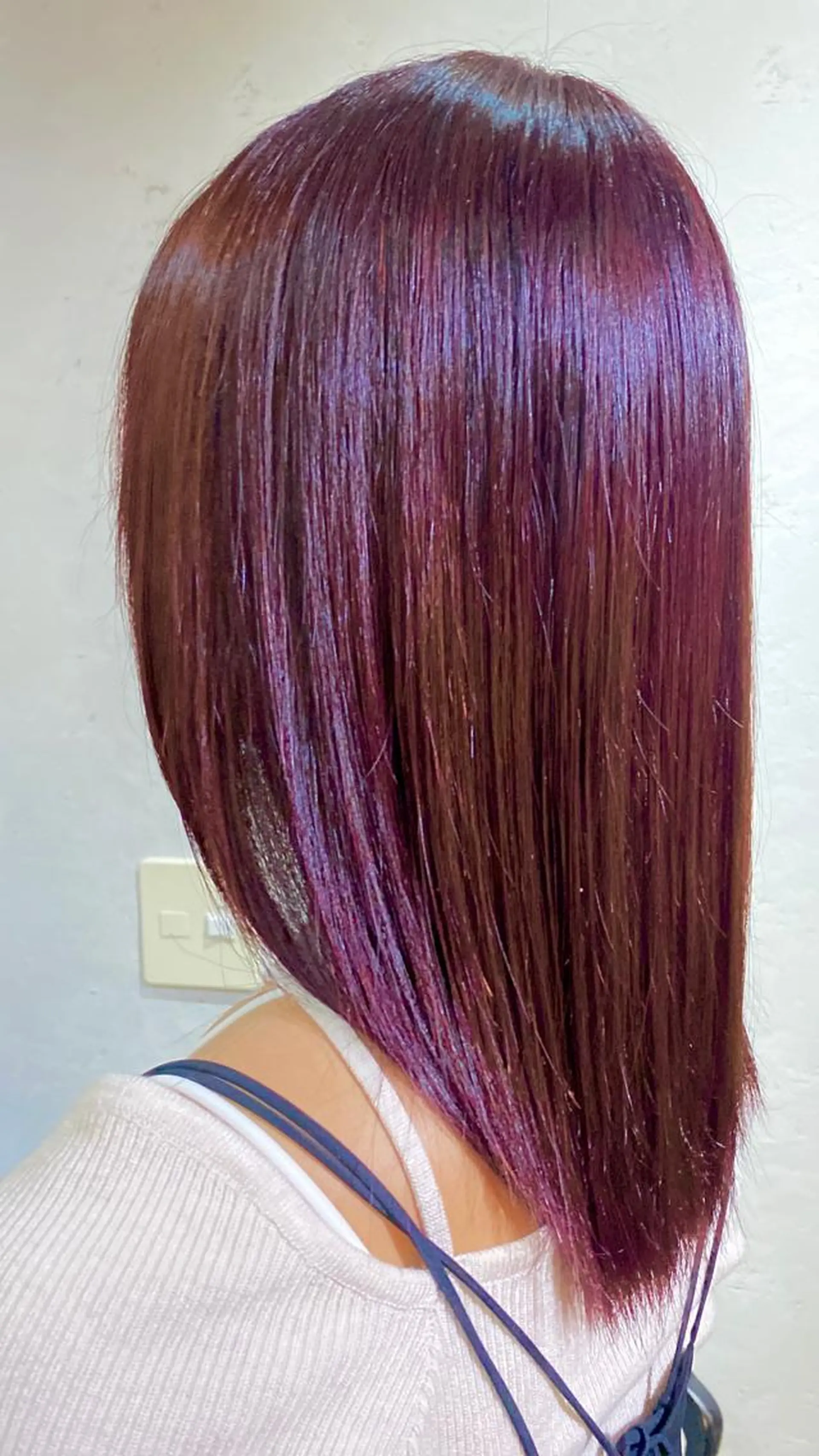 セミロング カラー JOS所属・上野/エフェクトブリ ーチ✂︎touiのヘアスタイル