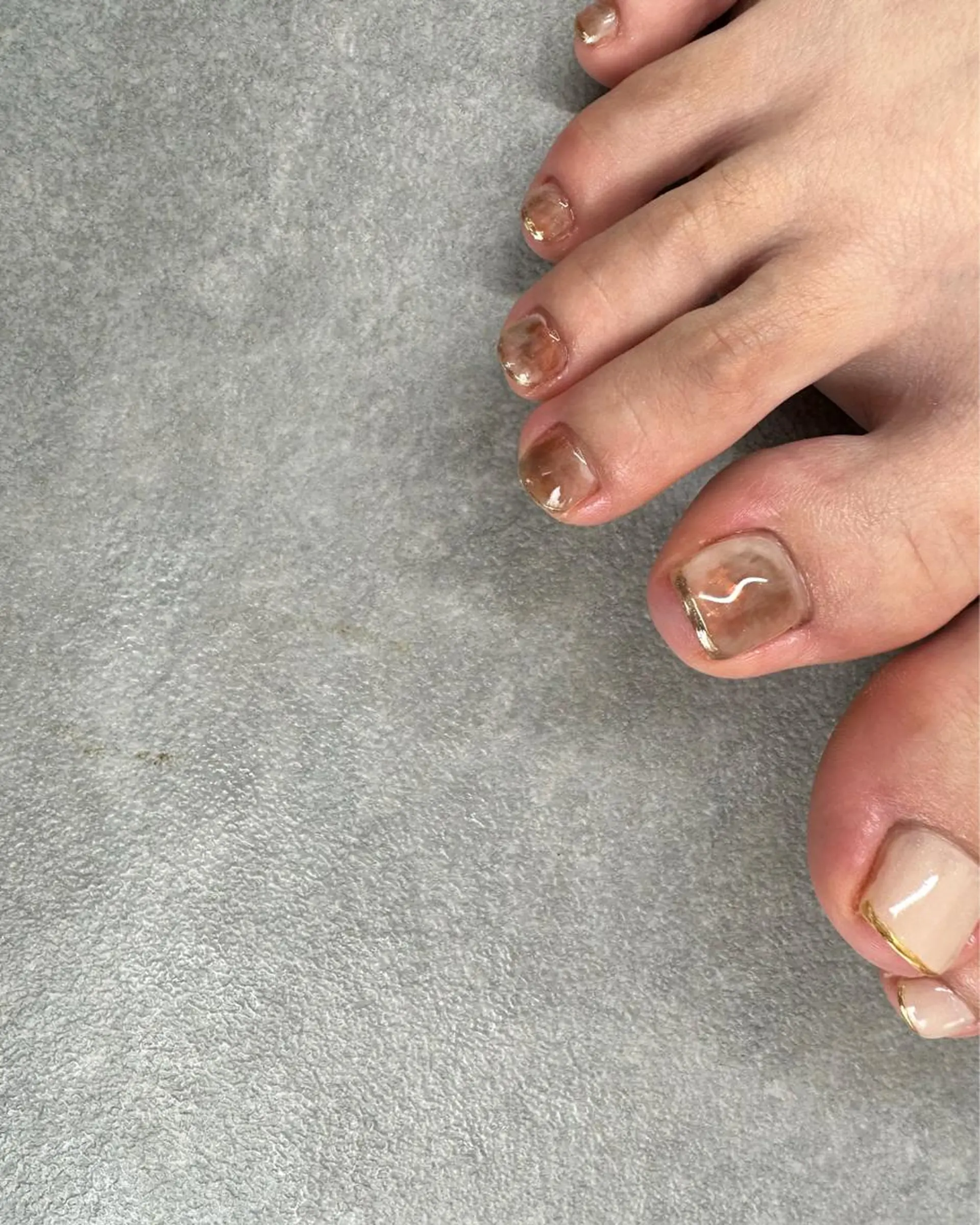 ネイル ハンドネイル フットネイル kiii.__ ✴︎*のネイルデザイン