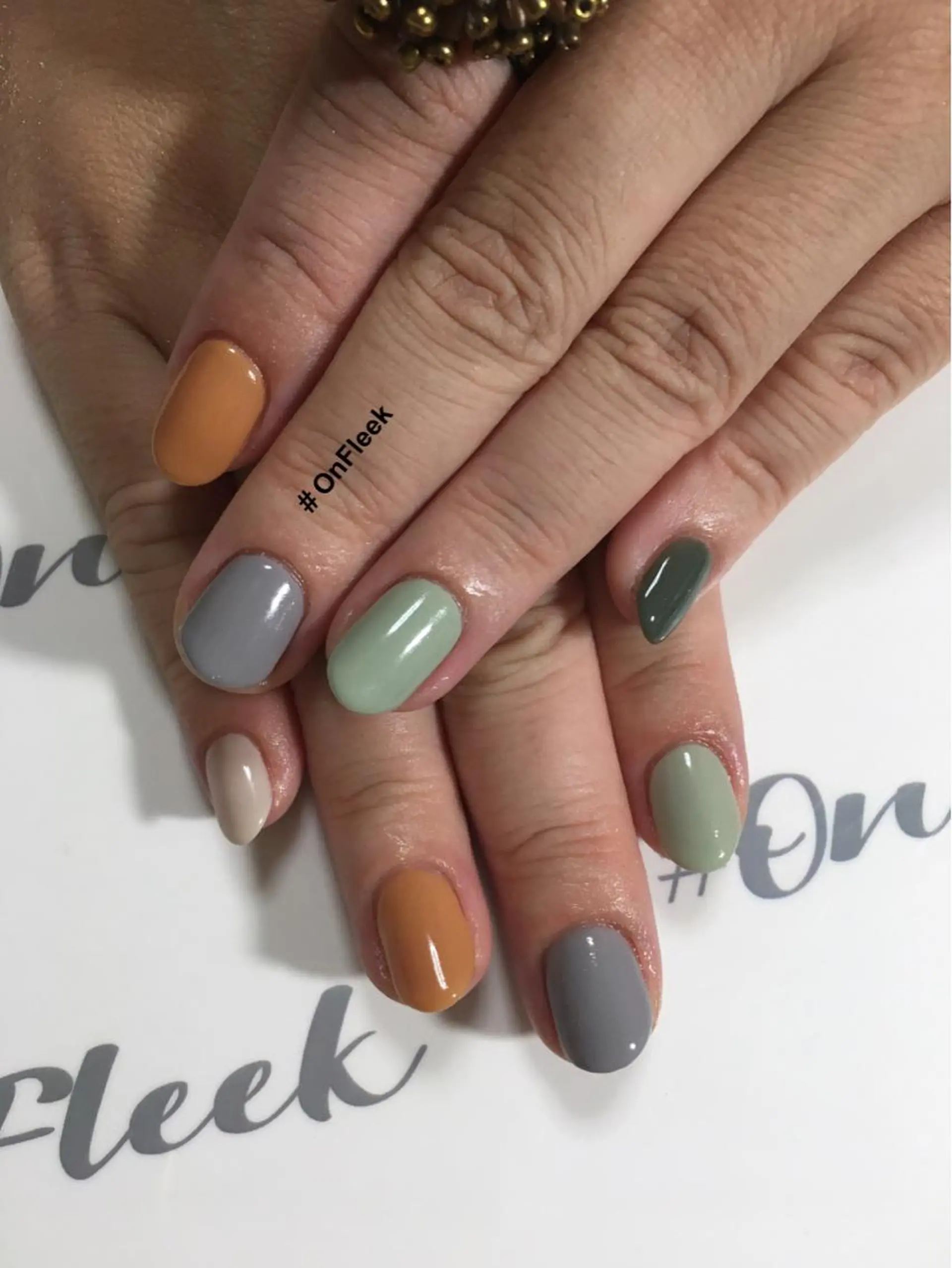 ネイル ハンドネイル NailSalon ＃OnFleekのネイルデザイン