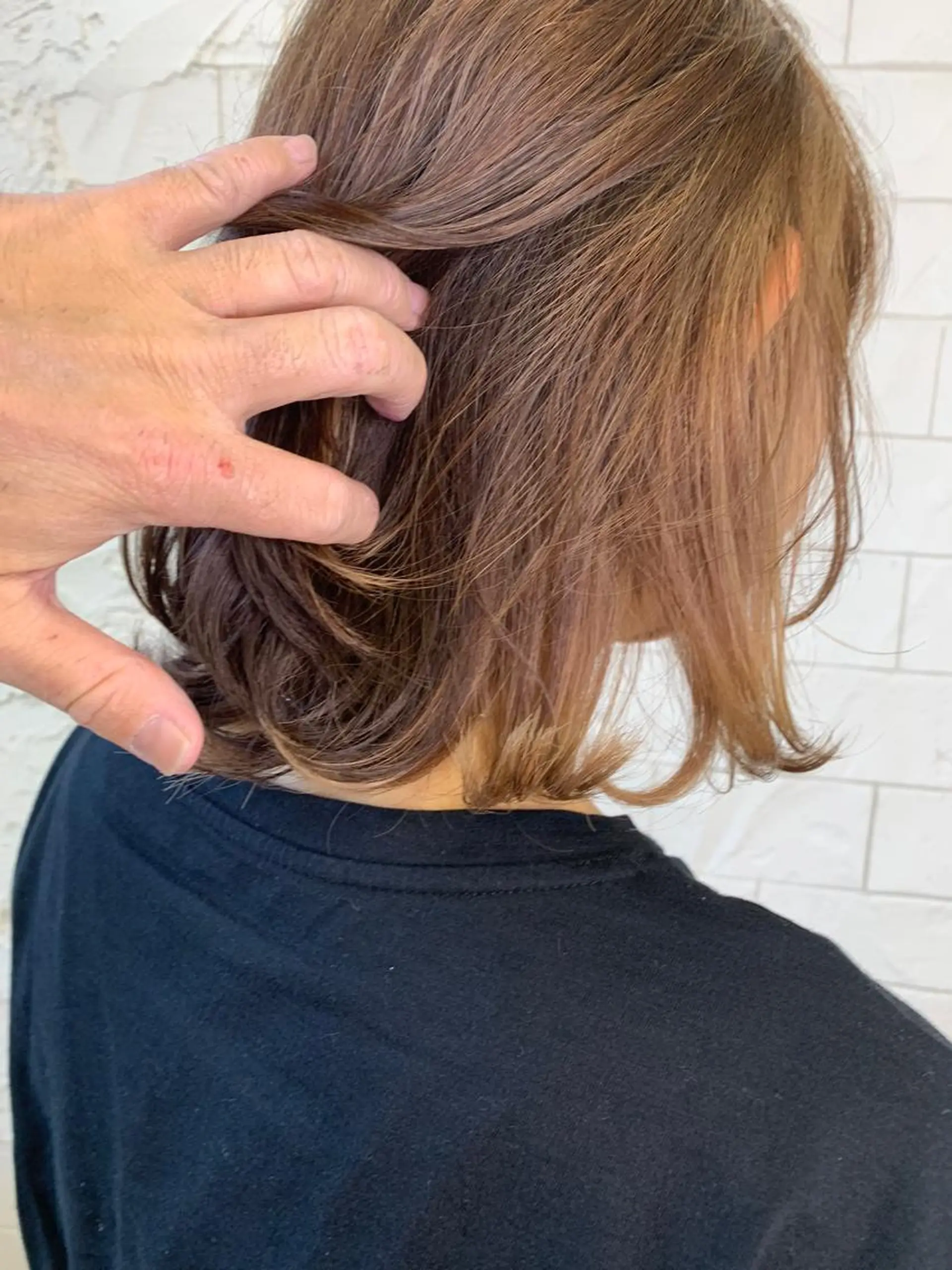 ショート ヘアカラー archange 大井川のヘアスタイル