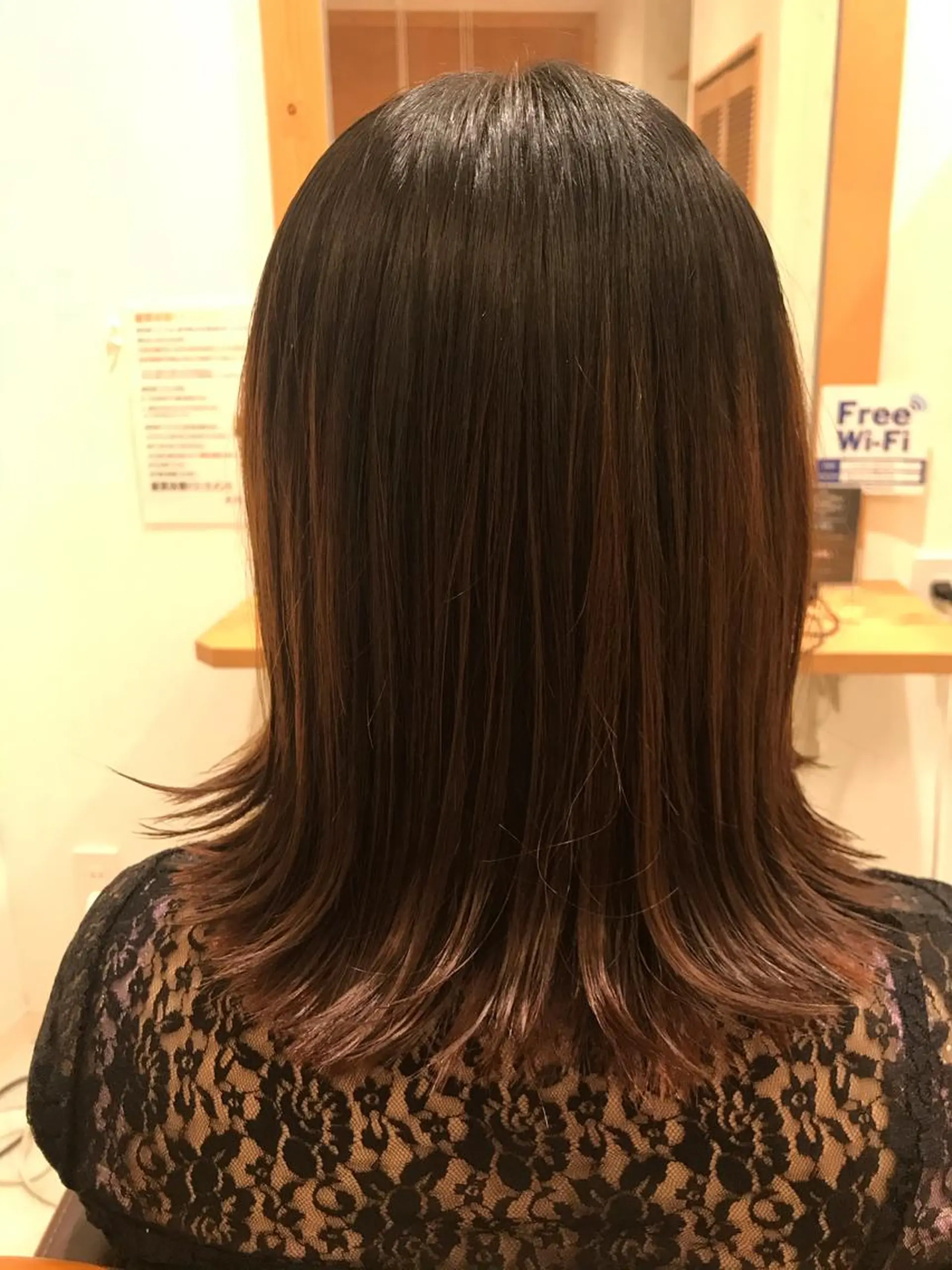 ミディアム カット トリートメント TELA HAIR 幕張本郷店 千尋のヘアスタイル
