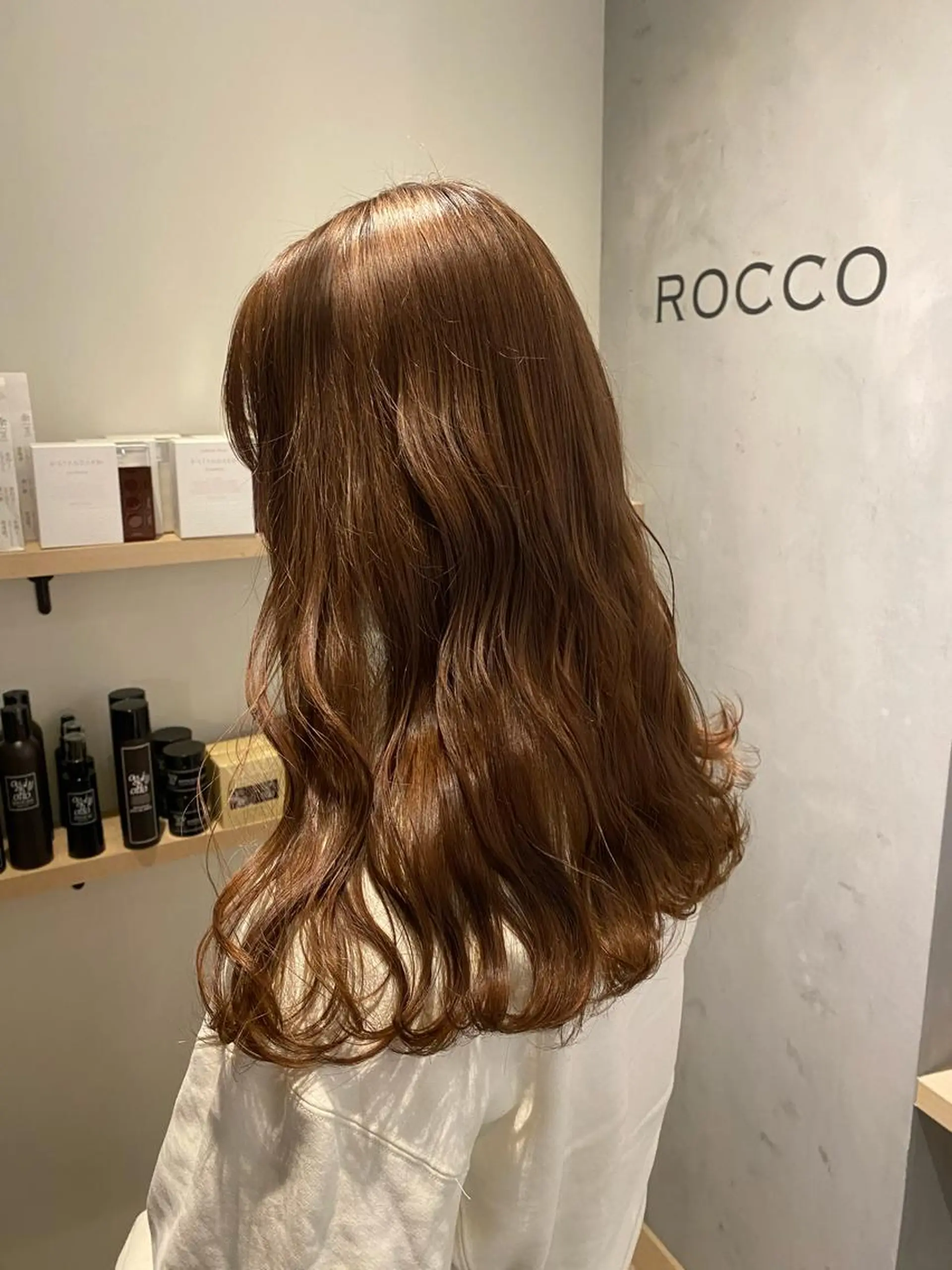 ロング カット ヘアカラー トリートメント ROCCO east / りんなのヘアスタイル