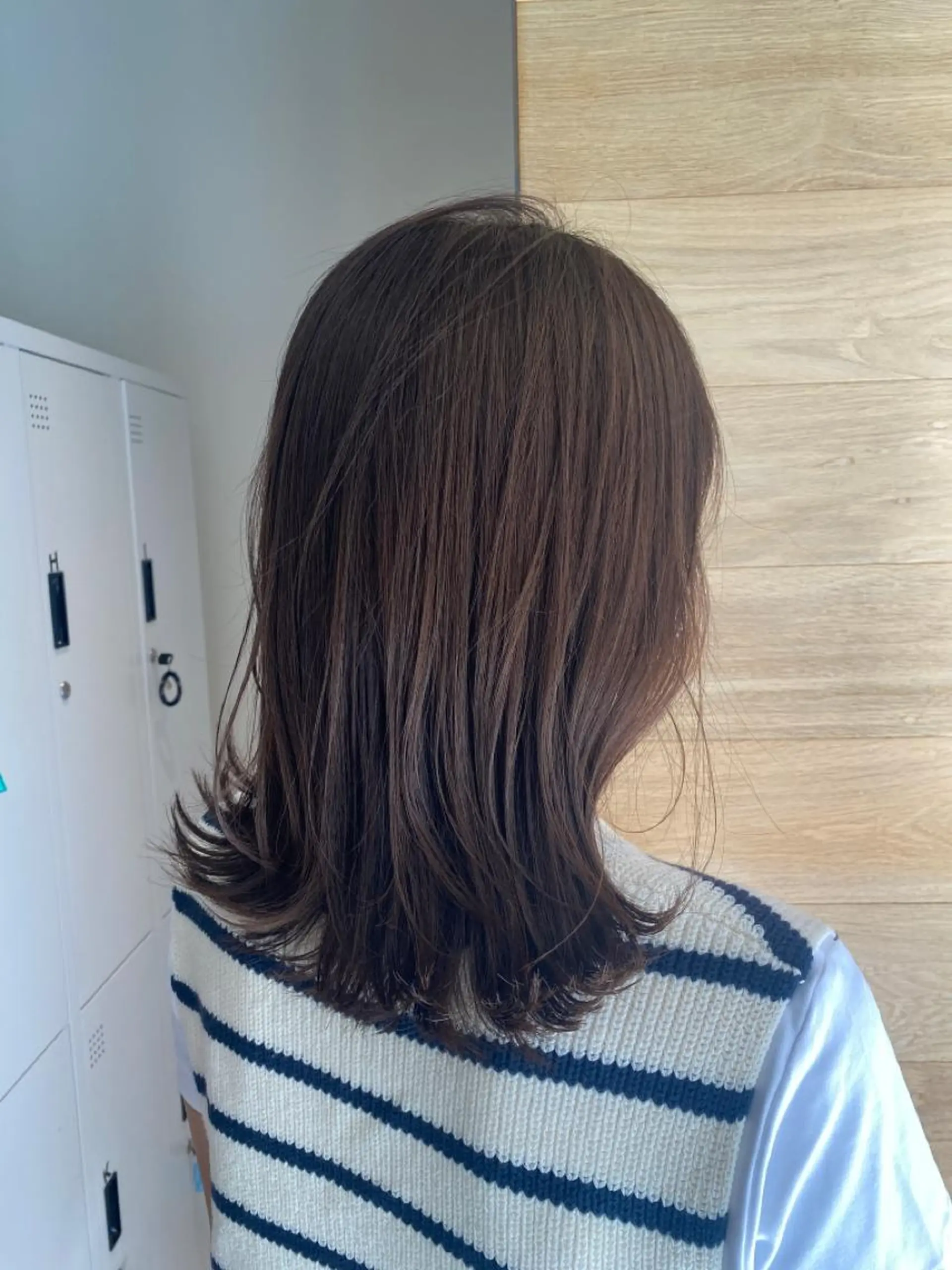 ミディアム カラー カット ヘアカラー トリートメント newi京橋 【sachi】のヘアスタイル