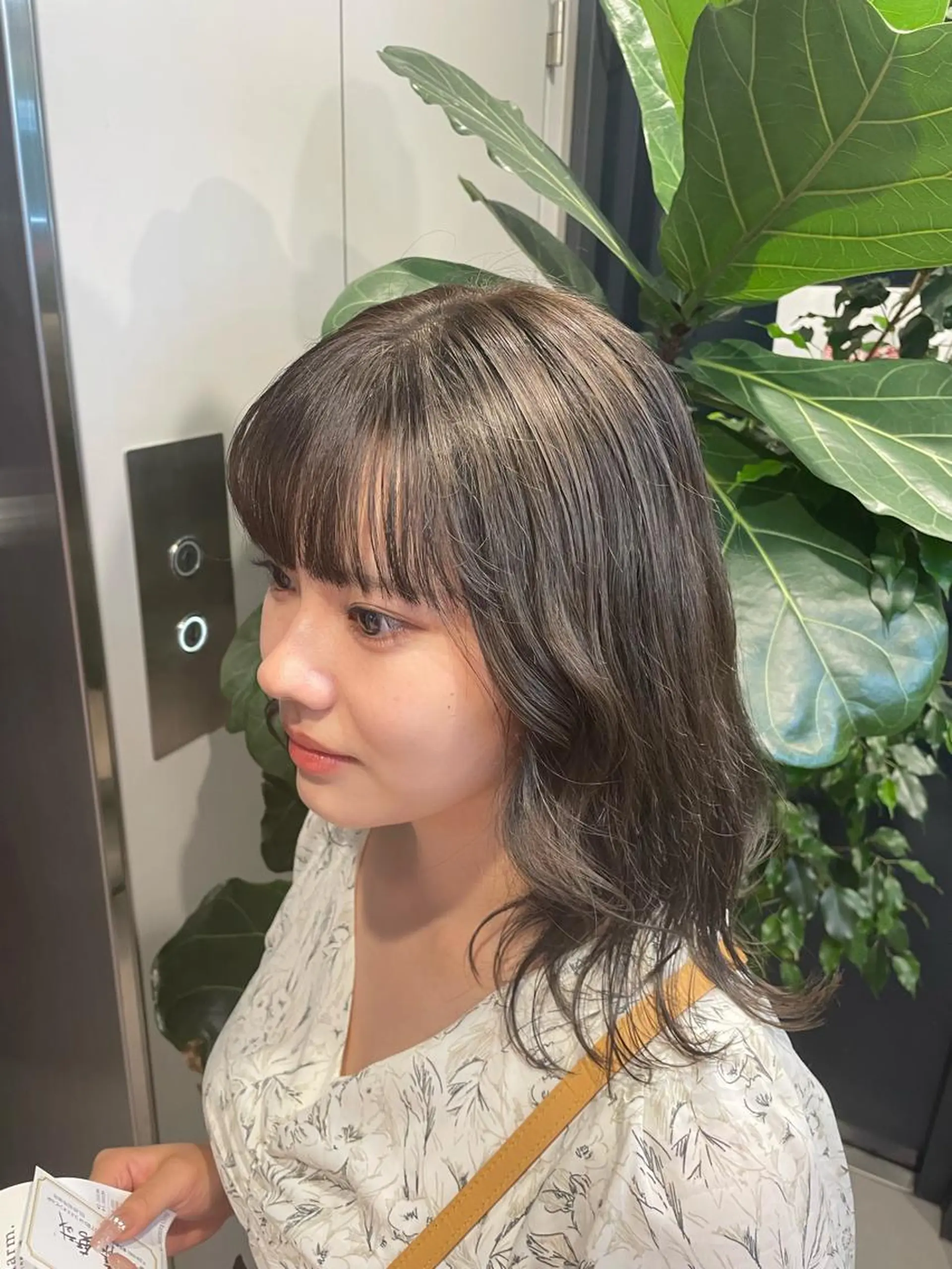 ミディアム メンズ縮毛矯正 ブリーチカラー/まやのヘアスタイル