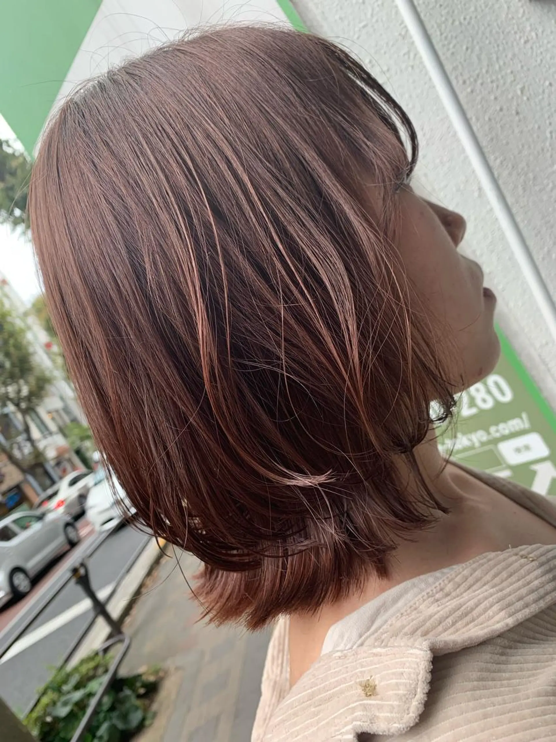 ミディアム 丸山 亜加理のヘアスタイル