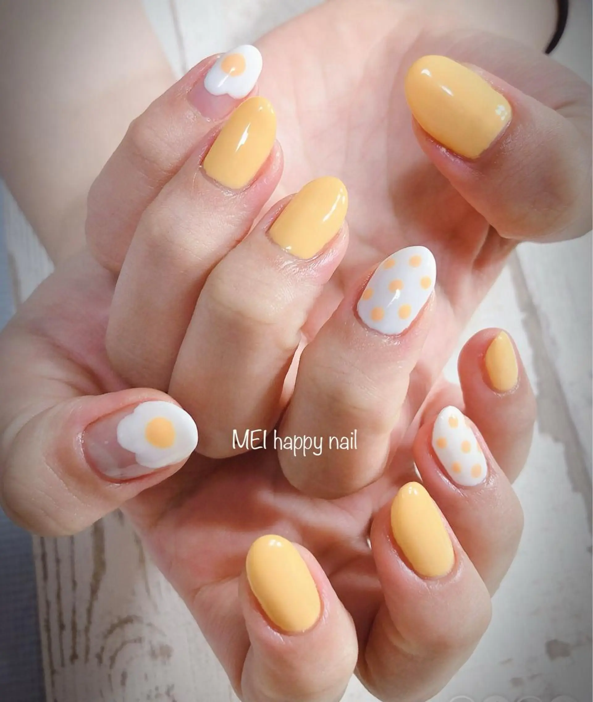 ネイル 北浦和 自爪育成ケアのネイルデザイン