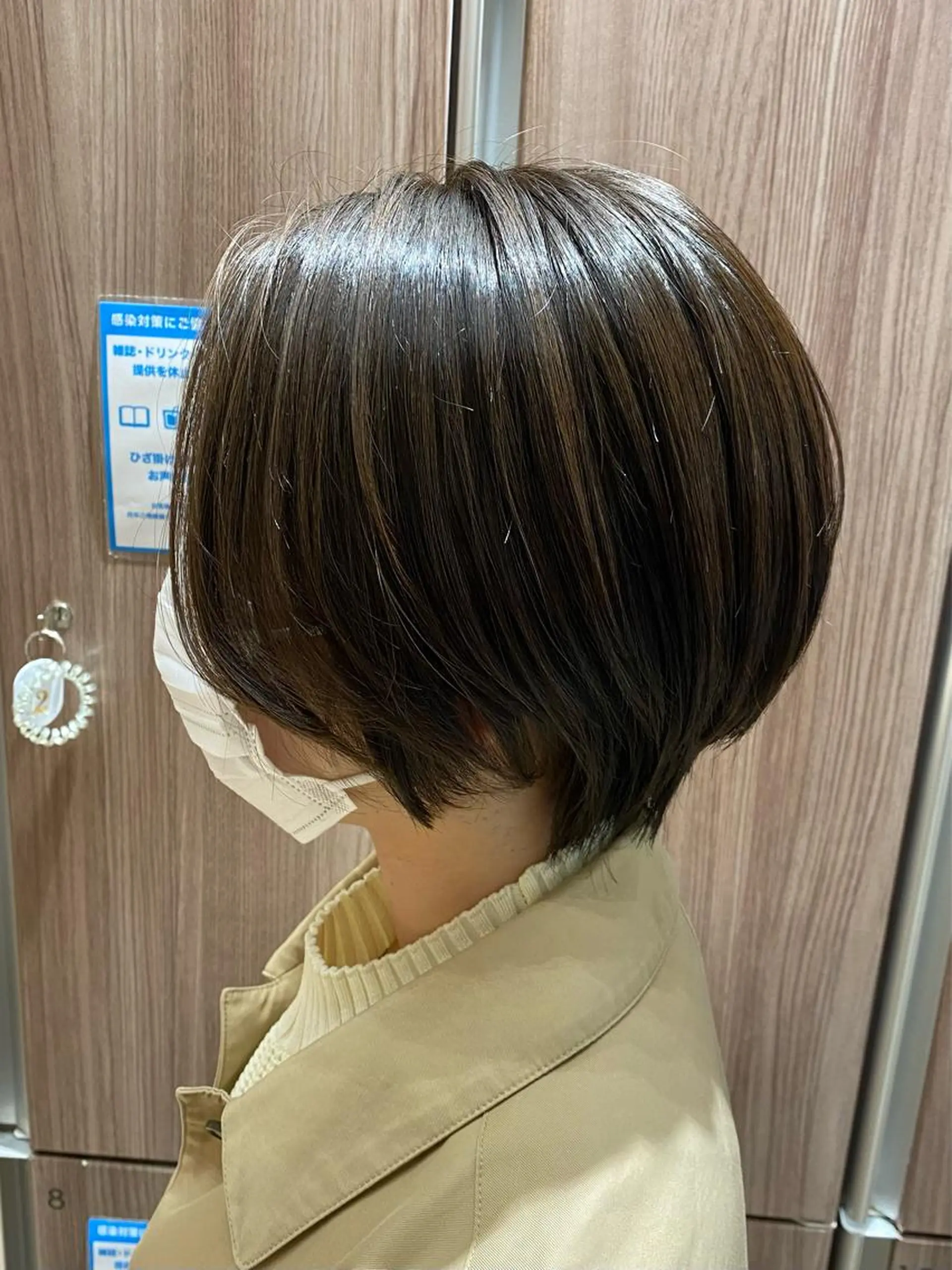 ショート カット 佐々木 拓海のヘアスタイル
