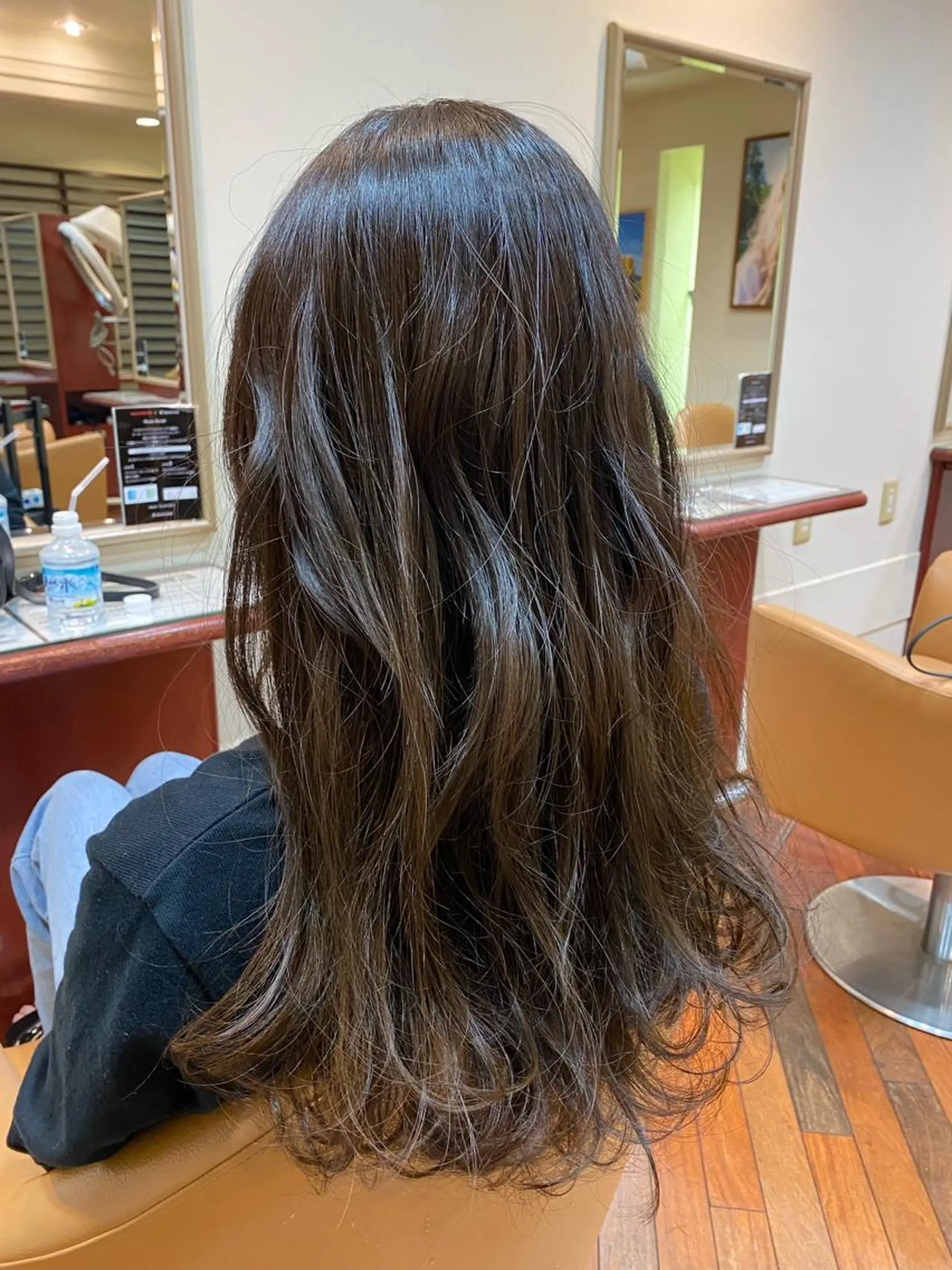 ロング カラー ブラウンカラー ナチュラルブラウン 似合わせカット/ すずきたつやのヘアスタイル