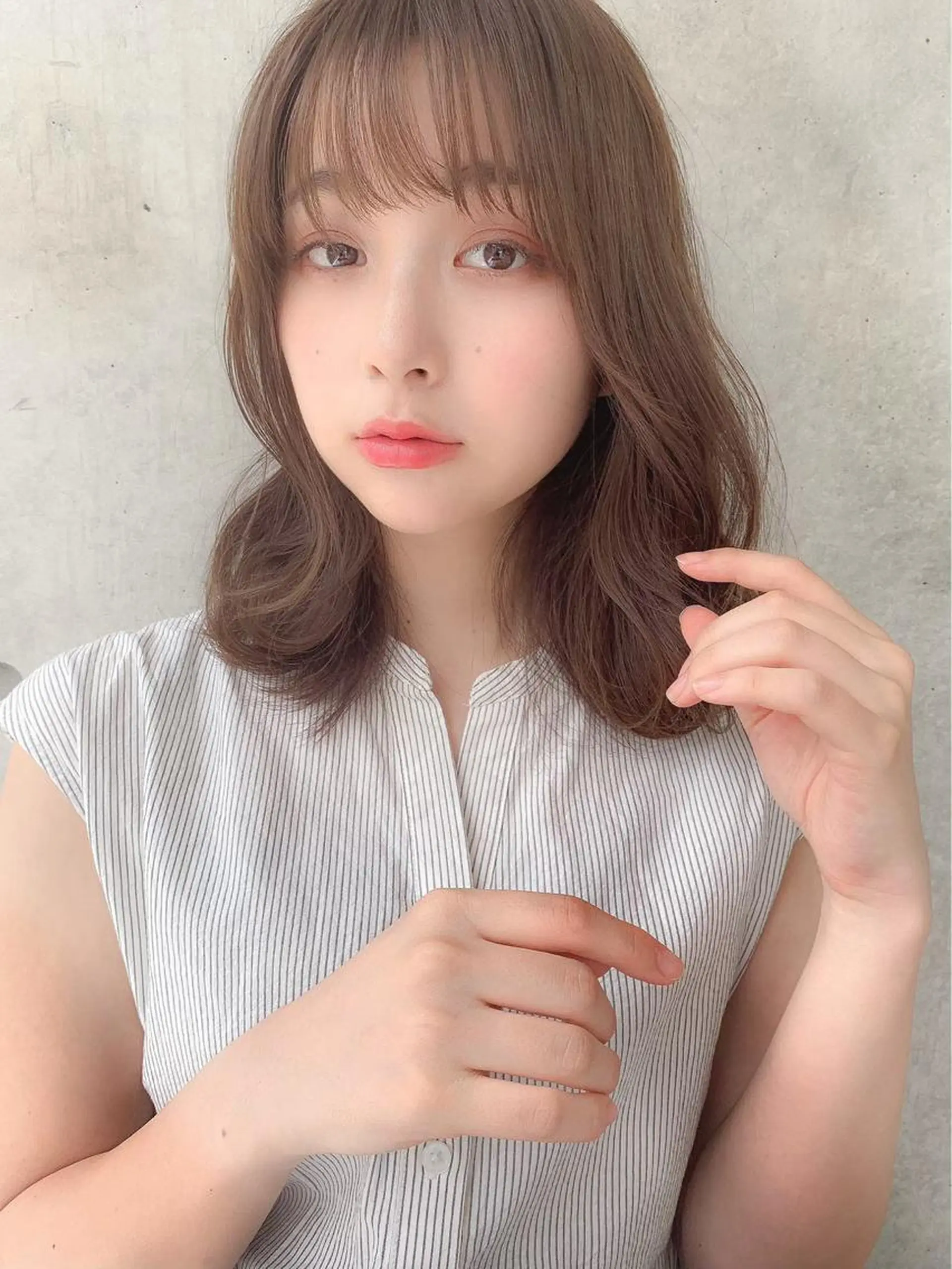 ミディアム カラー 🩰透明感カラー♡ UTA🩰のヘアスタイル