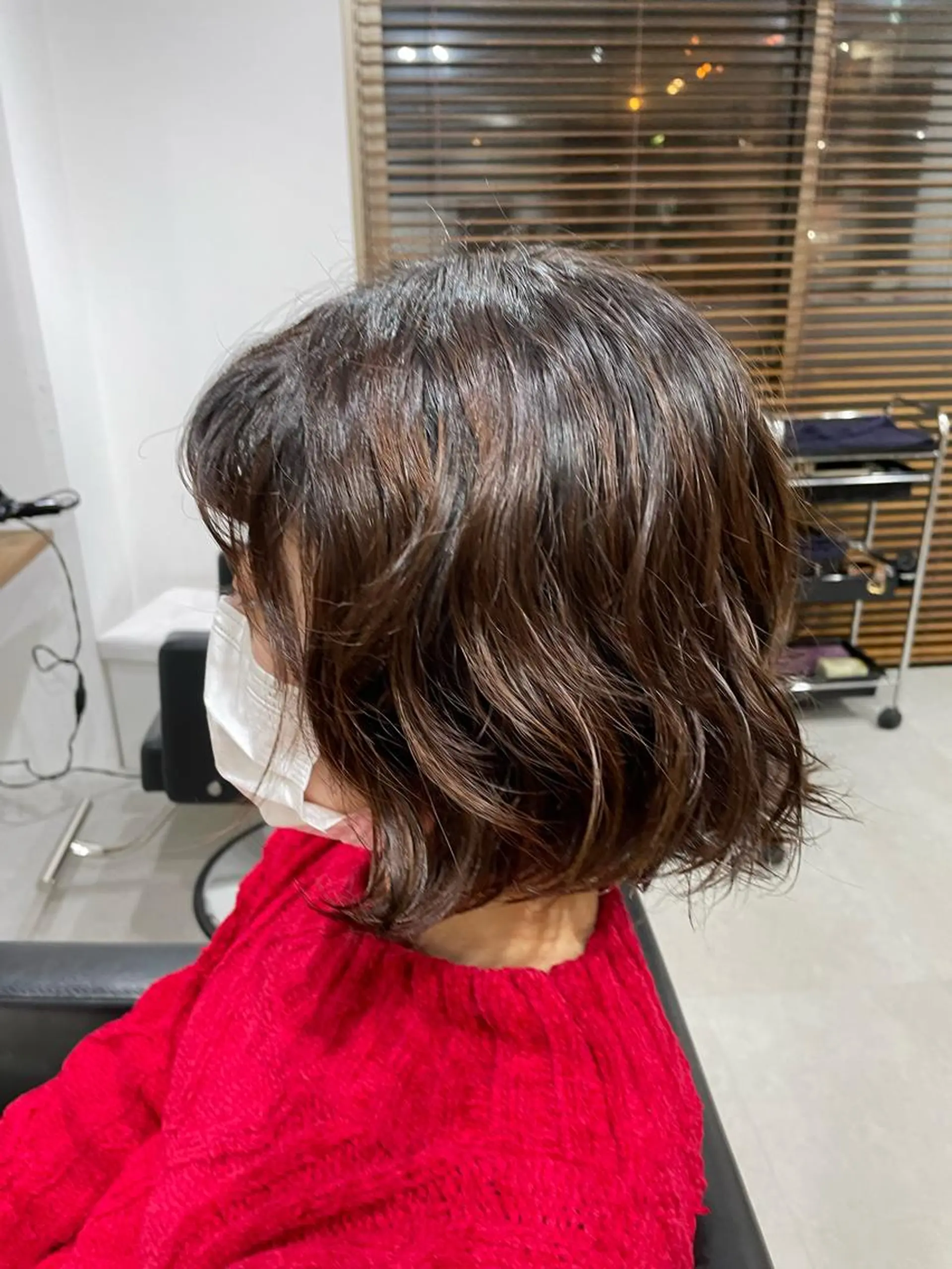 パーマ 🐬脱白髪染めカラー 清水大世🐬のヘアスタイル