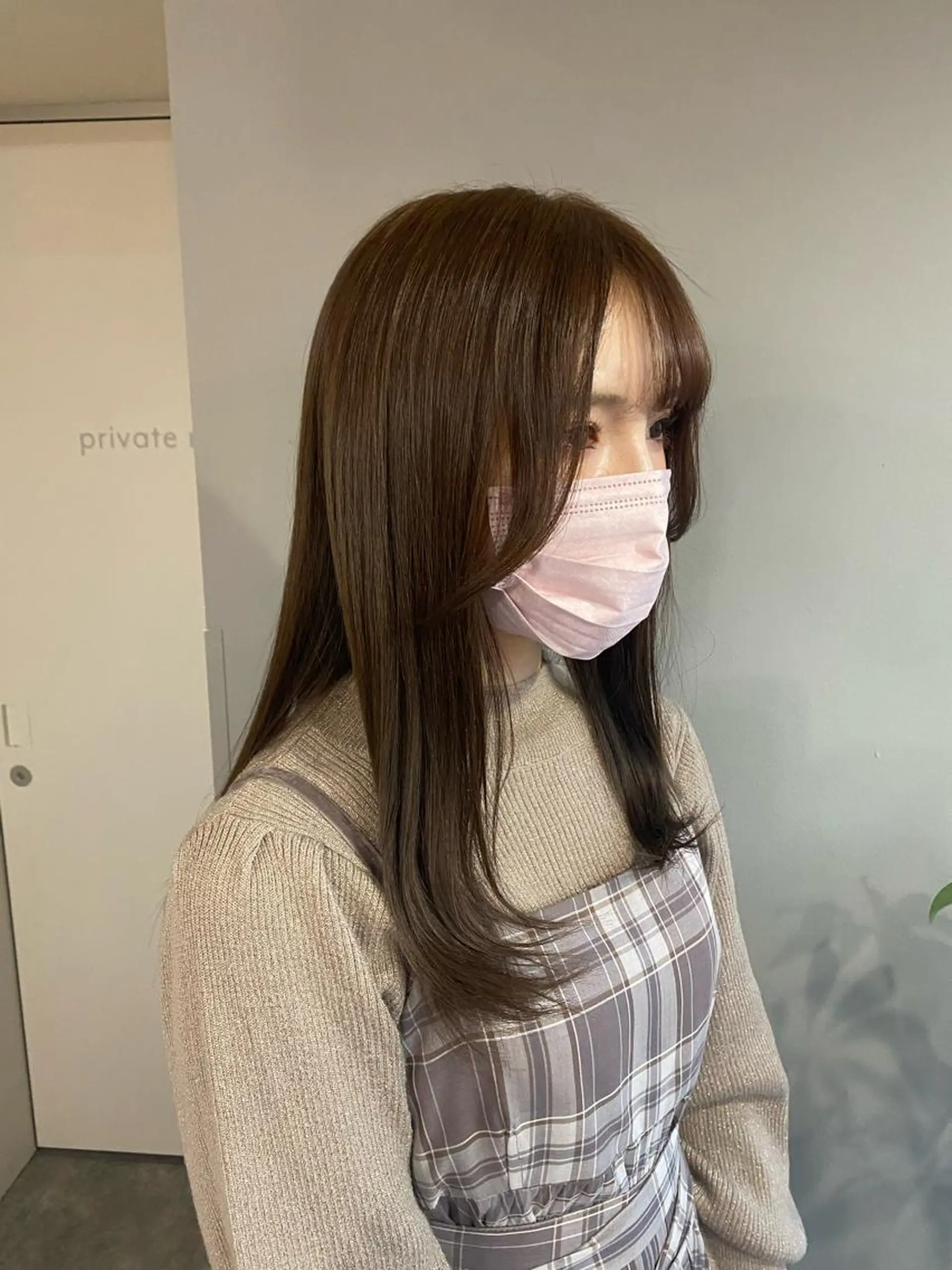 ロング カラー ヘアアレンジ 韓国風ヘア ボブ /ニュアンス/ satomi🧸💖のヘアスタイル